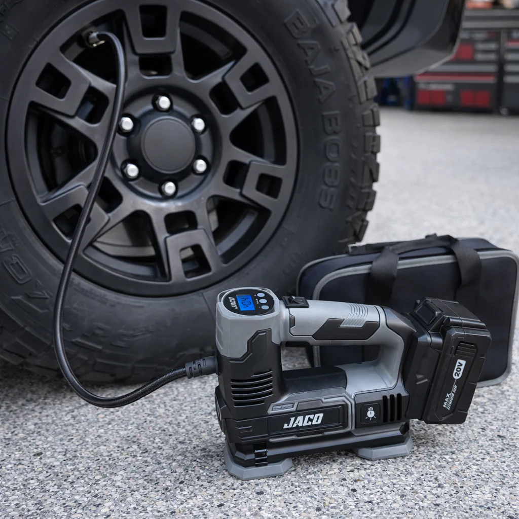 20V Cordless Tire Inflator Air Compressor | with 3.0Ah Max Lithium-Ion Battery - Image 10