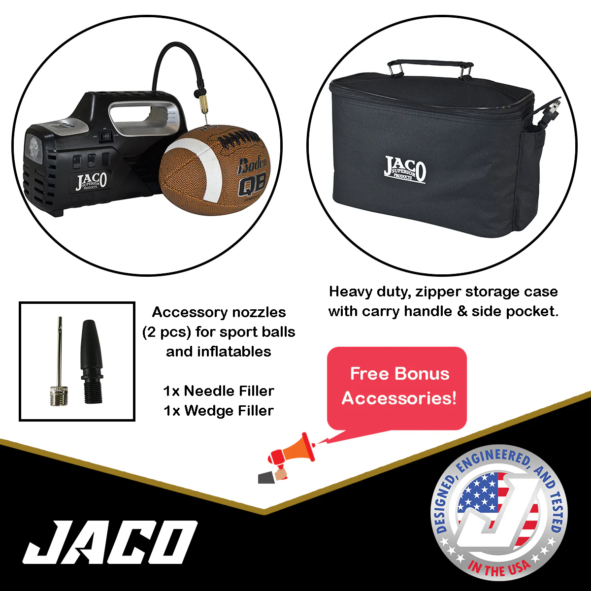 SmartPro™ 2.0 Digital Tire Inflator (AC/DC) - Automatic Portable Air Compressor - 100 PSI - Image 7