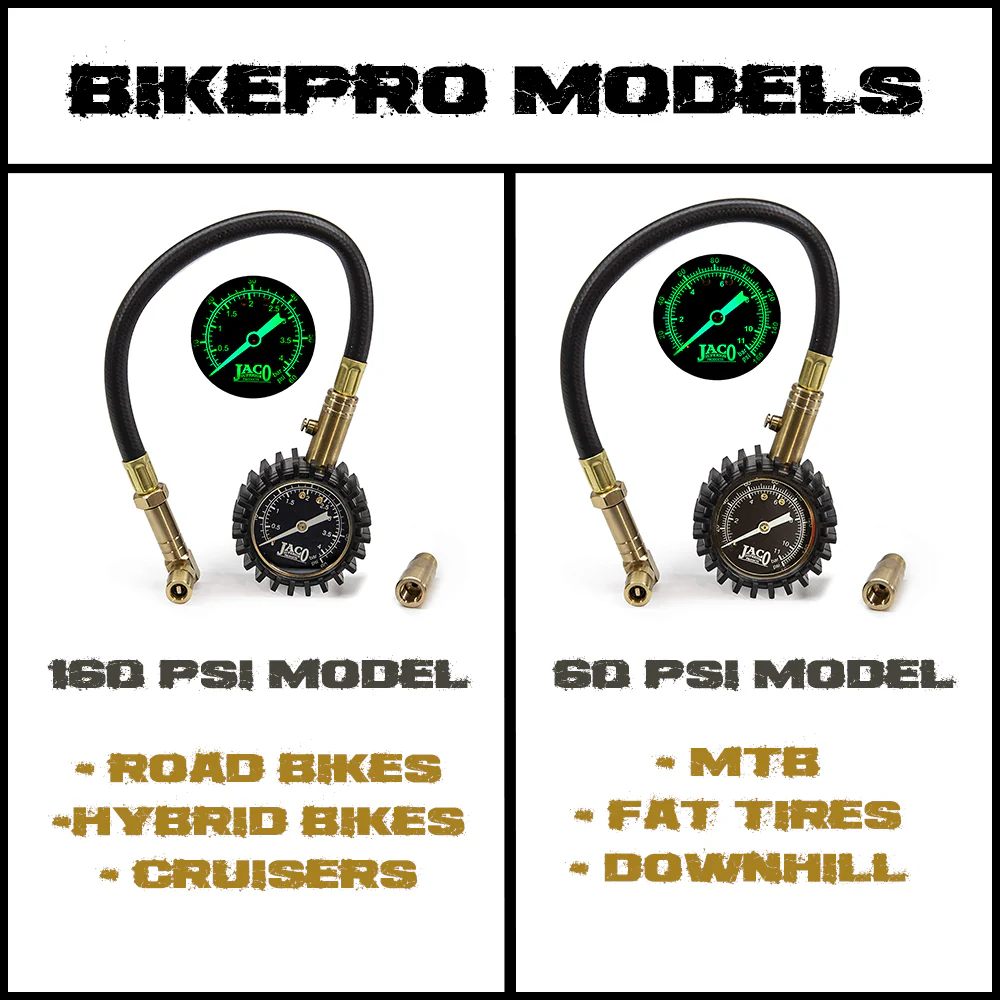 BikePro™ Presta Tire Pressure Gauge - 160 PSI | Presta & Schrader (Hybrid/Road Bikes) - Image 8
