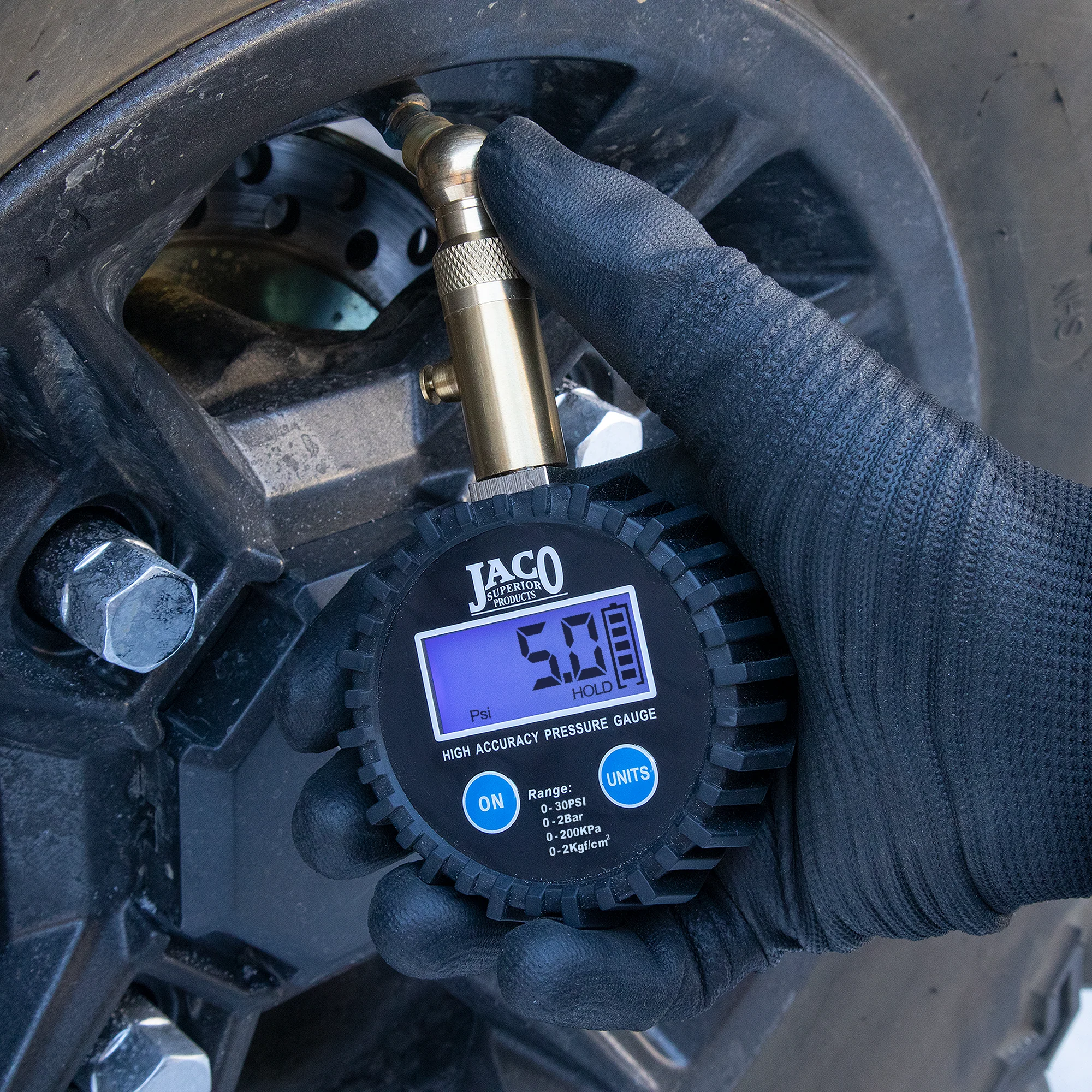 Elite® Digital Low Pressure Tire Gauge - Professional Accuracy - 30 PSI - Image 5