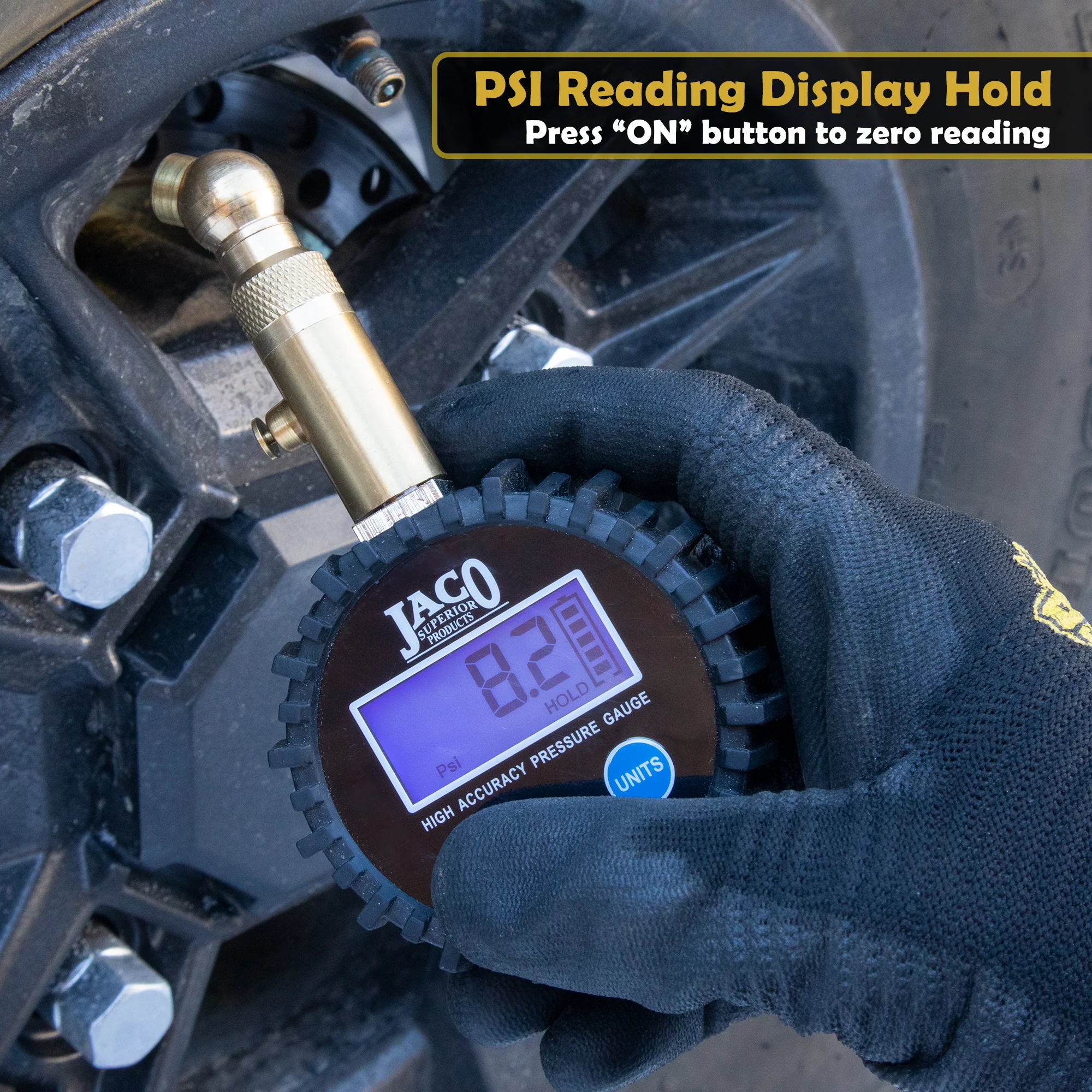 Elite® Digital Low Pressure Tire Gauge - Professional Accuracy - 30 PSI - Image 7