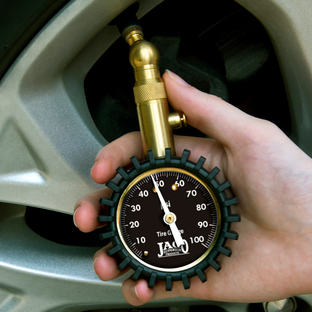 Elite® Tire Pressure Gauge - 100 PSI - Image 4