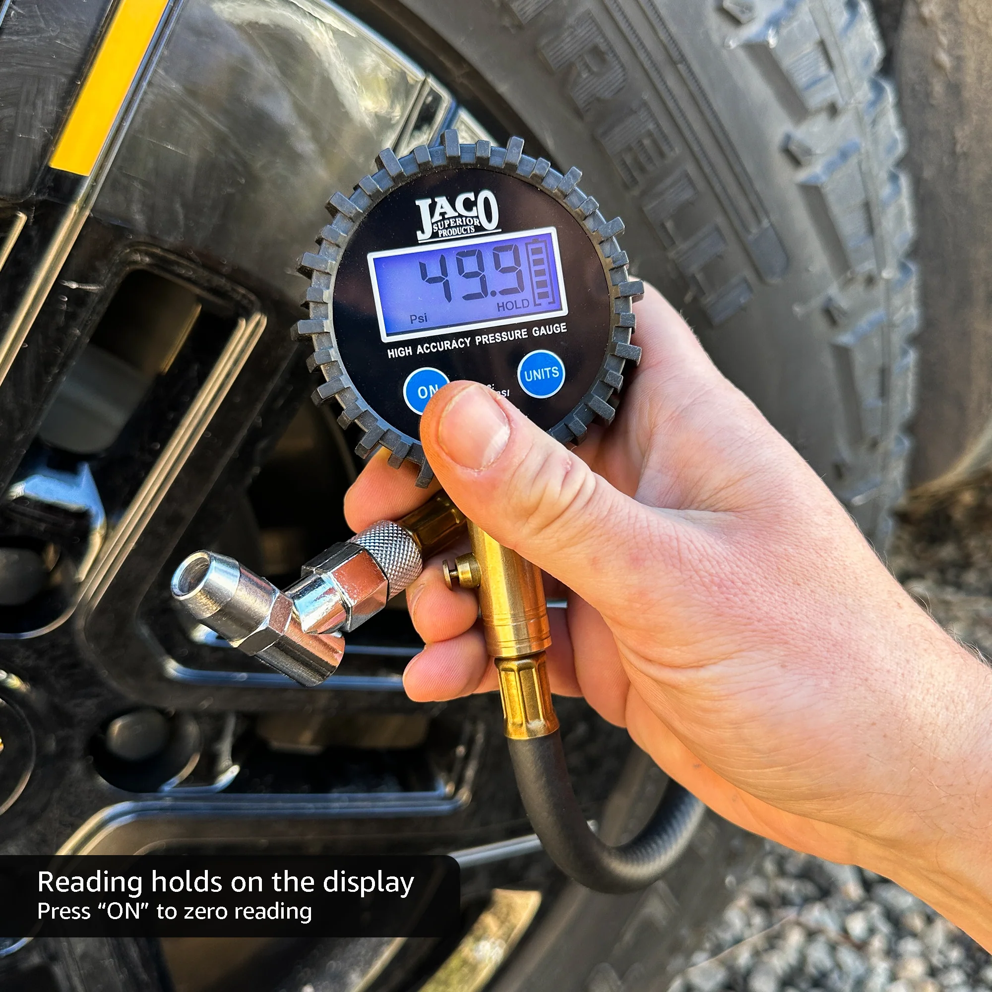 ElitePro™ Digital Tire Pressure Gauge - Professional Accuracy - 100 PSI - Image 4