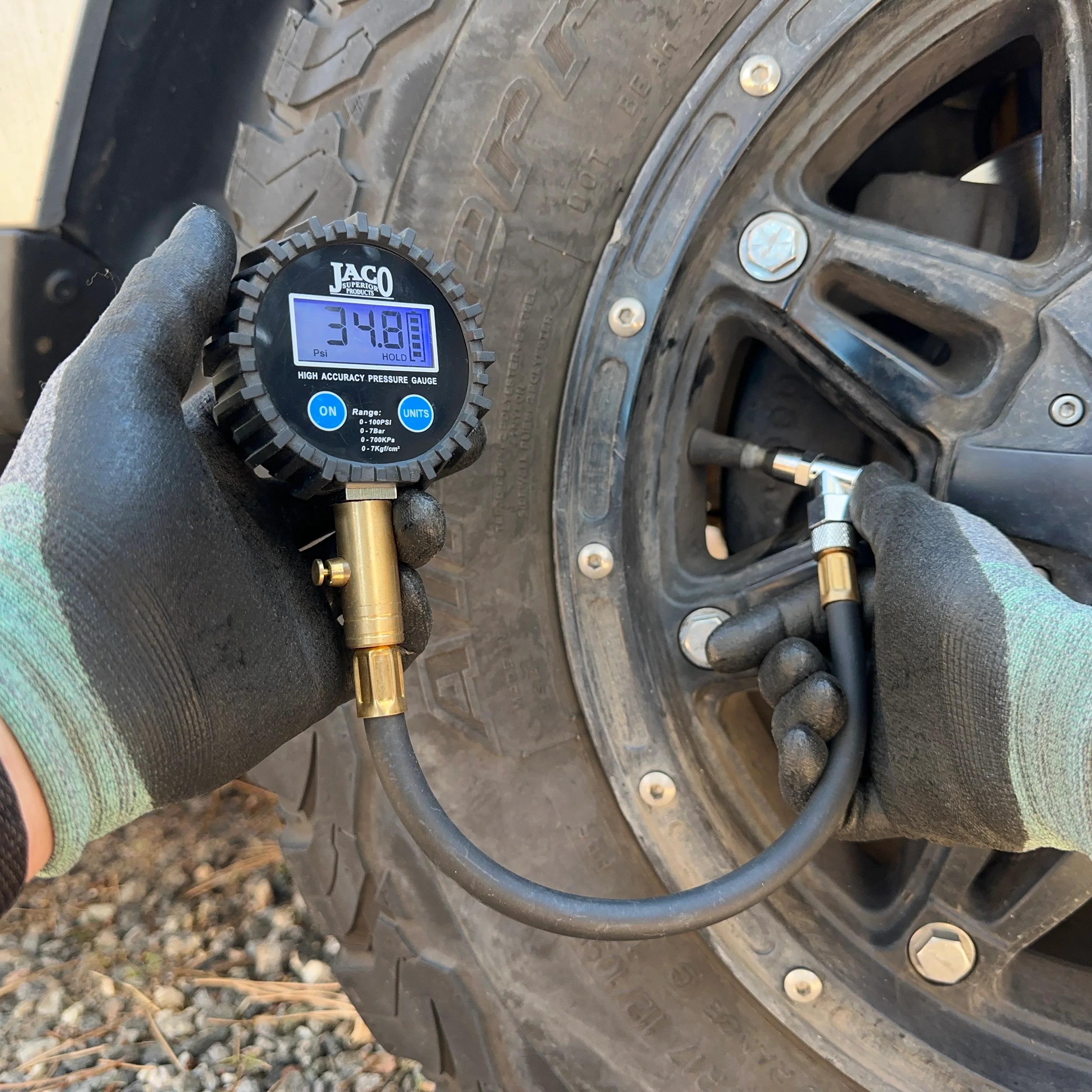 ElitePro™ Digital Tire Pressure Gauge - Professional Accuracy - 100 PSI - Image 9