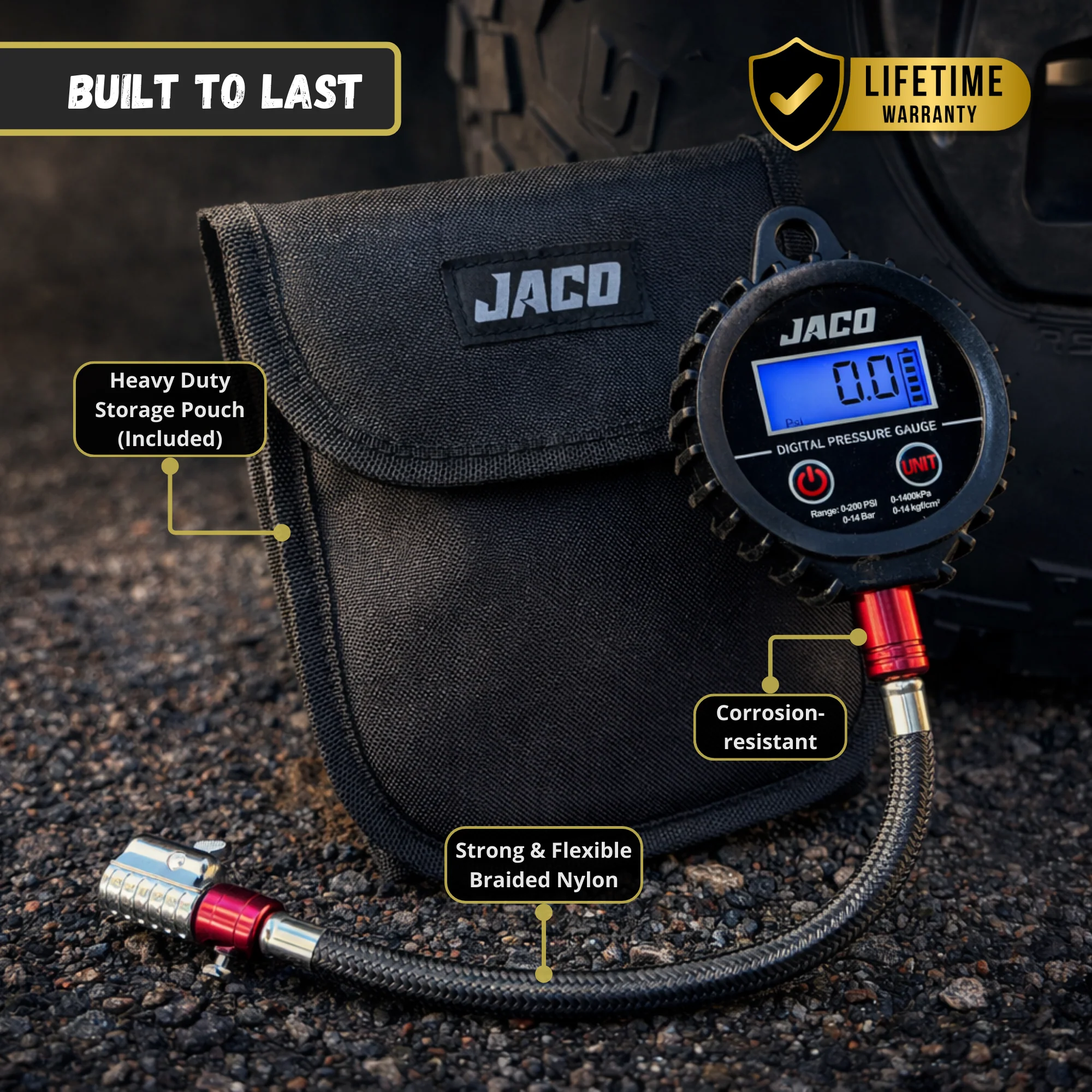ElitePro-X Digital Tire Pressure Gauge with Lightning™ Chuck - Image 7