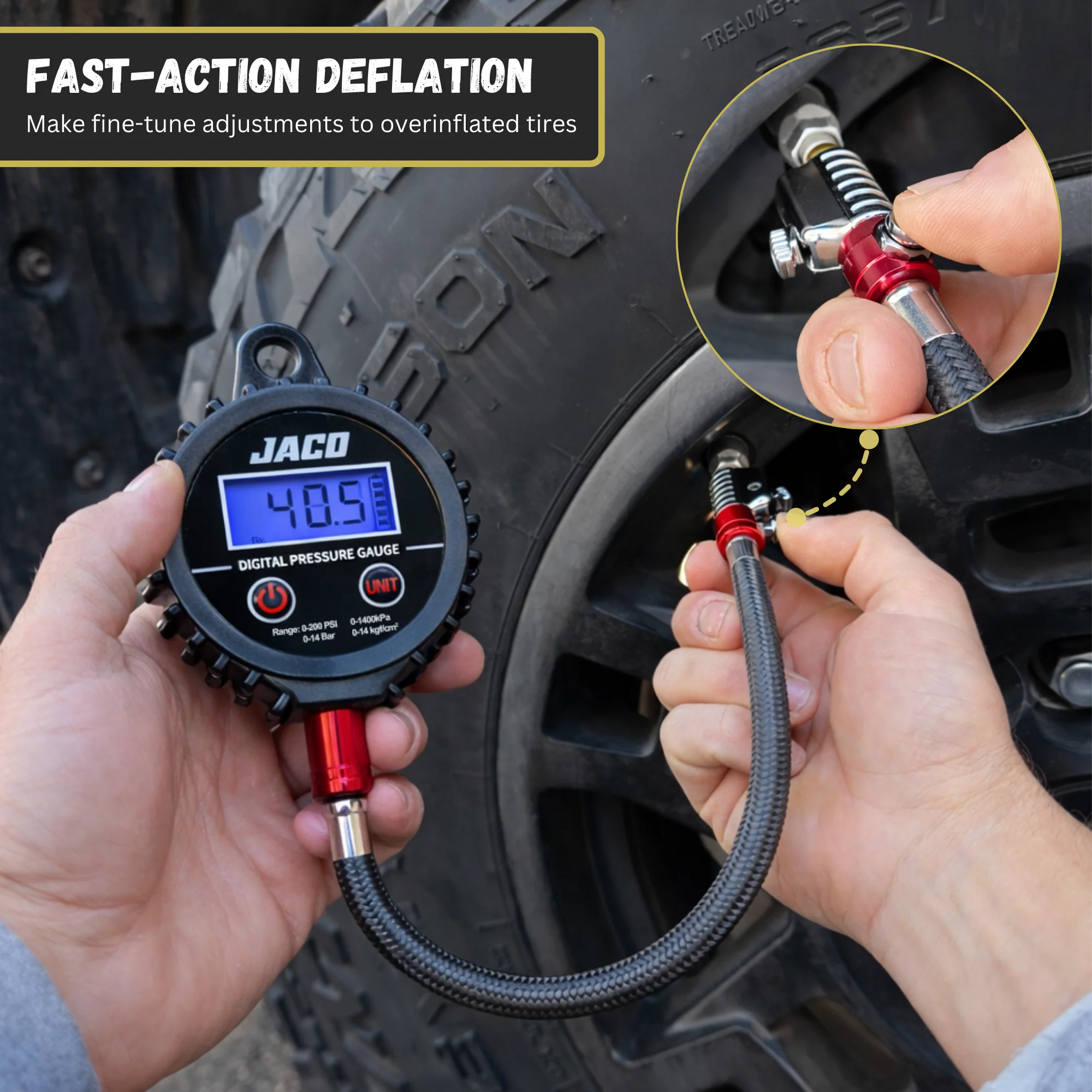 ElitePro-X Digital Tire Pressure Gauge with Lightning™ Chuck - Image 8
