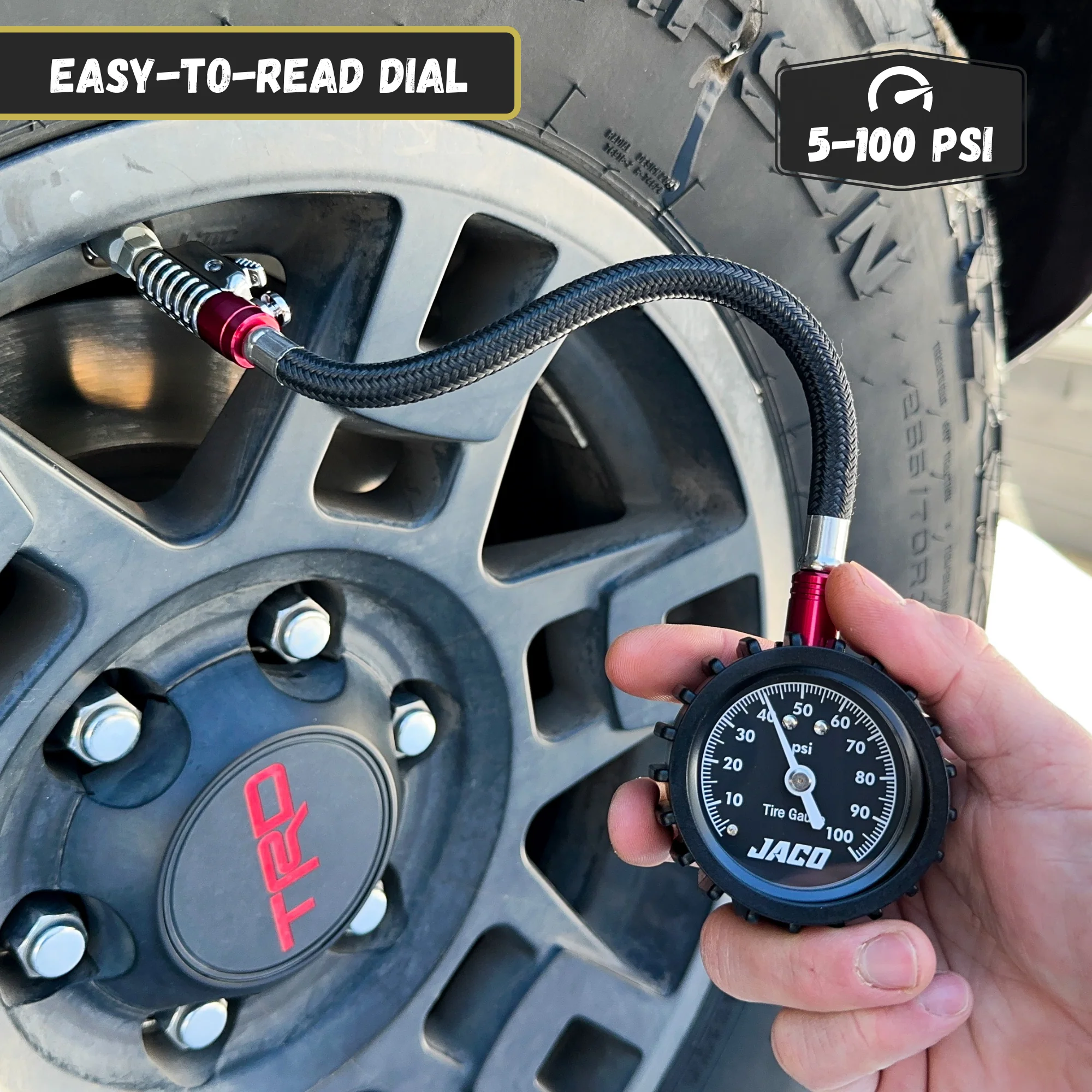ElitePro-X Tire Pressure Gauge with Lightning™ Chuck - Image 4