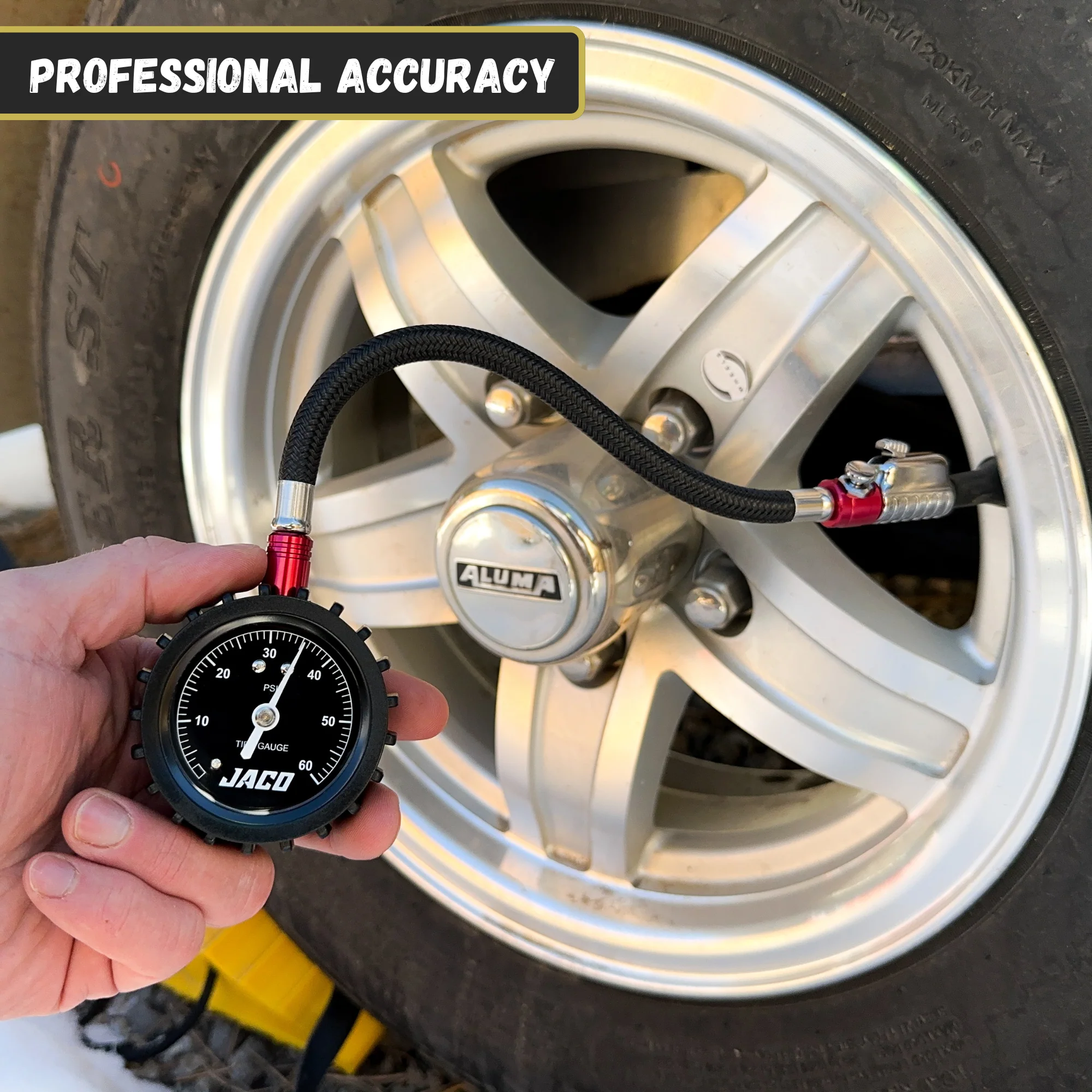 ElitePro-X Tire Pressure Gauge with Lightning™ Chuck - Image 9