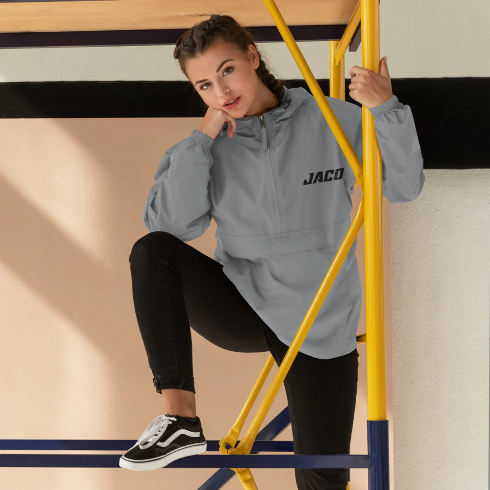 Waterproof Windbreaker Jacket (Storm Gray) - Image 3
