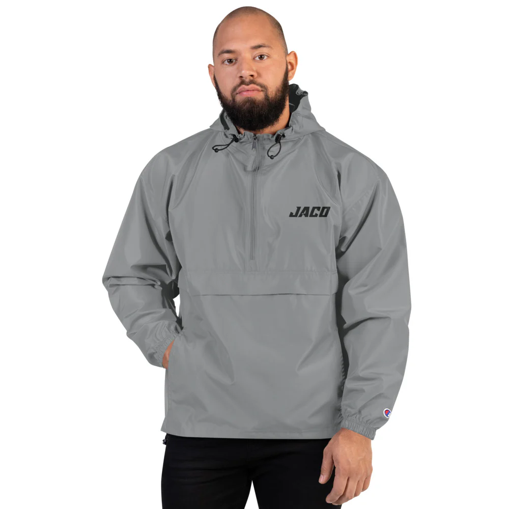 Waterproof Windbreaker Jacket (Storm Gray) - Image 4