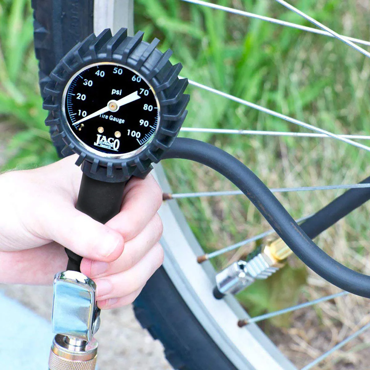 FlowPro® Tire Inflator with Pressure Gauge - 100 PSI - Image 4