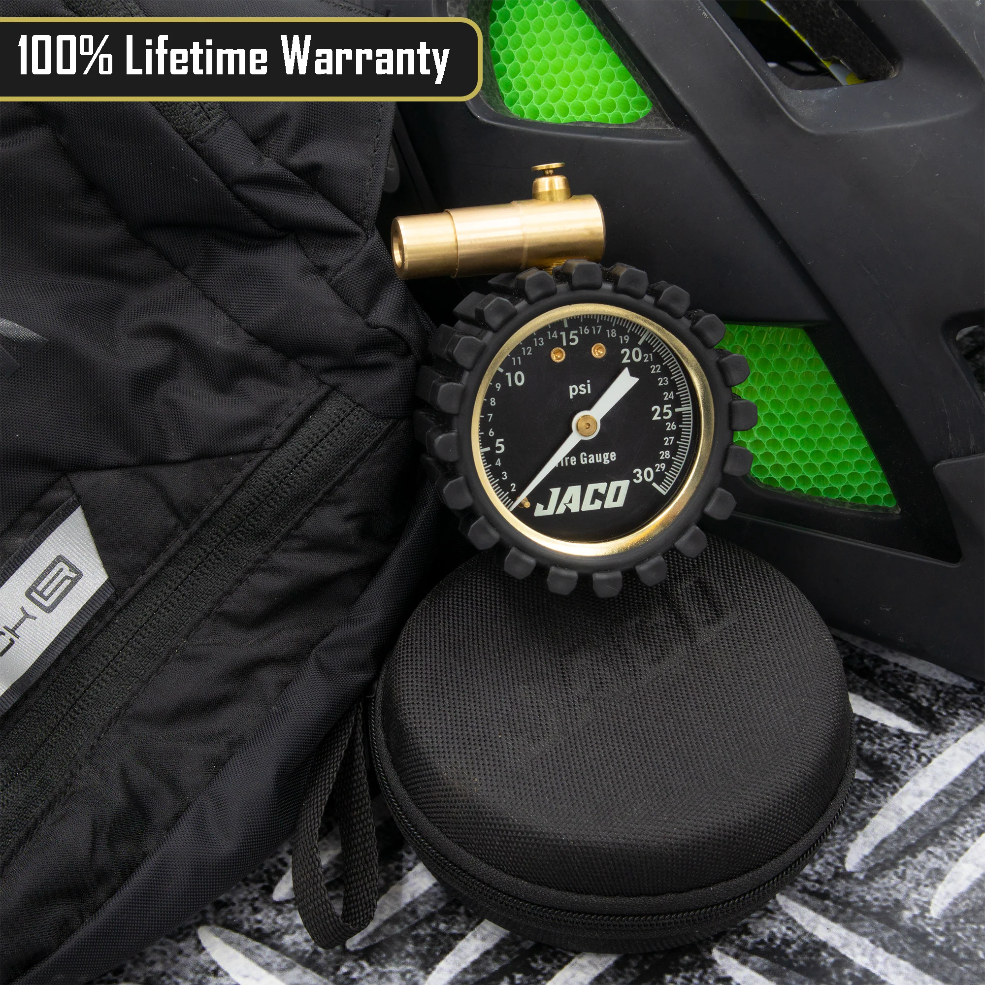 FTX-30 Low Pressure Presta Tire Gauge for Bikes (Max 30 PSI) | Fat Tire Bike Series - Image 8