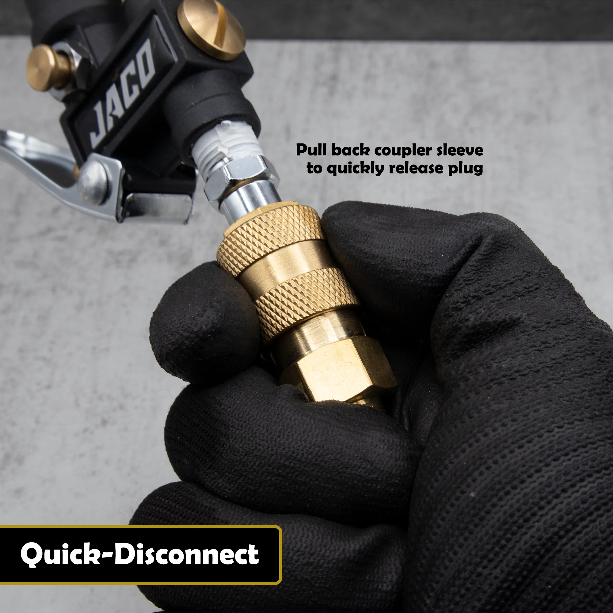 Hi-Flo Quick Connect Air Fittings | Plug & Coupler Kit - 1/4" NPT (Set of 12) - Image 5