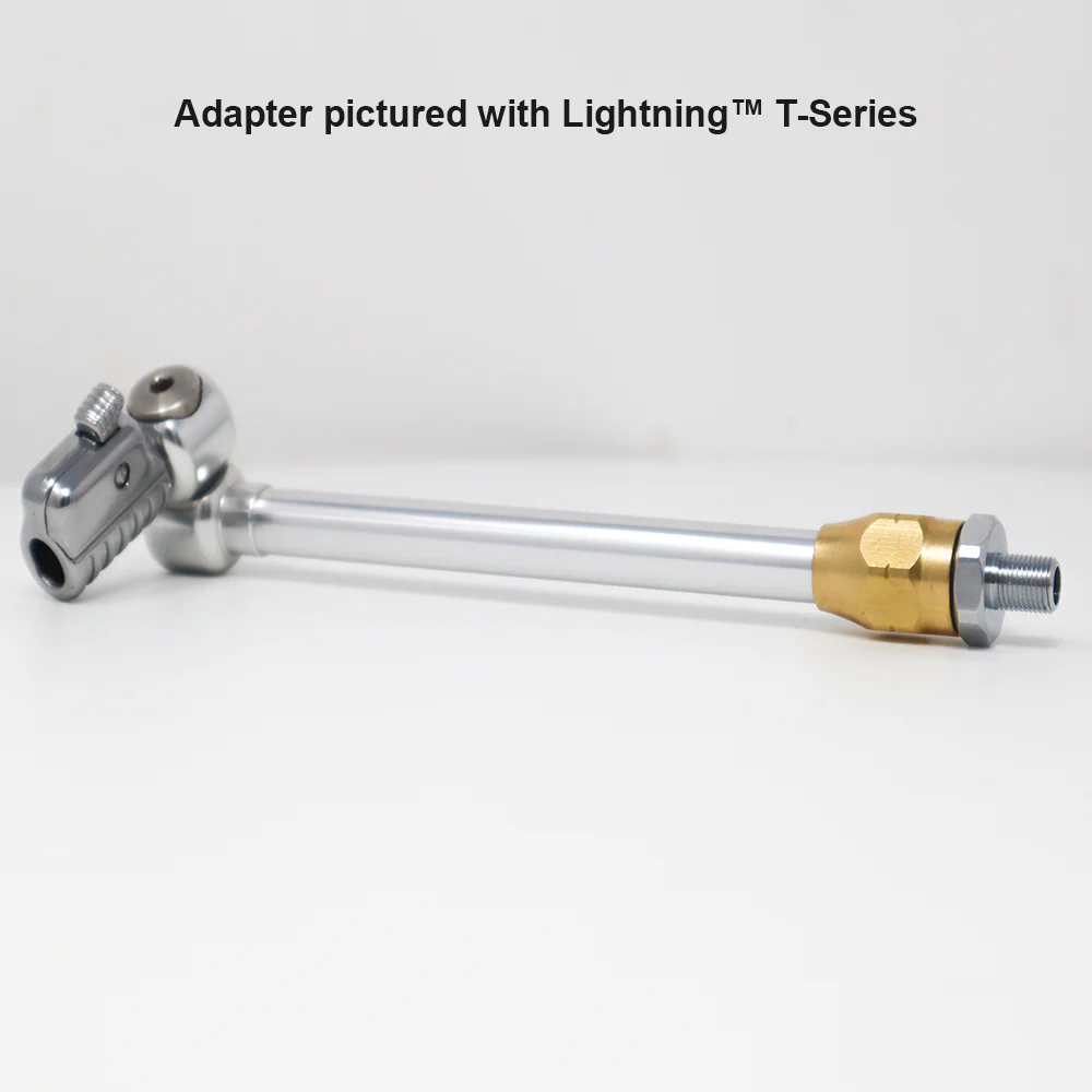 Lightning™ Air Inflator Adapter for Portable Tire Inflators (Schrader Valve 8V1 to 1/4 inch M-NPT) - Image 5