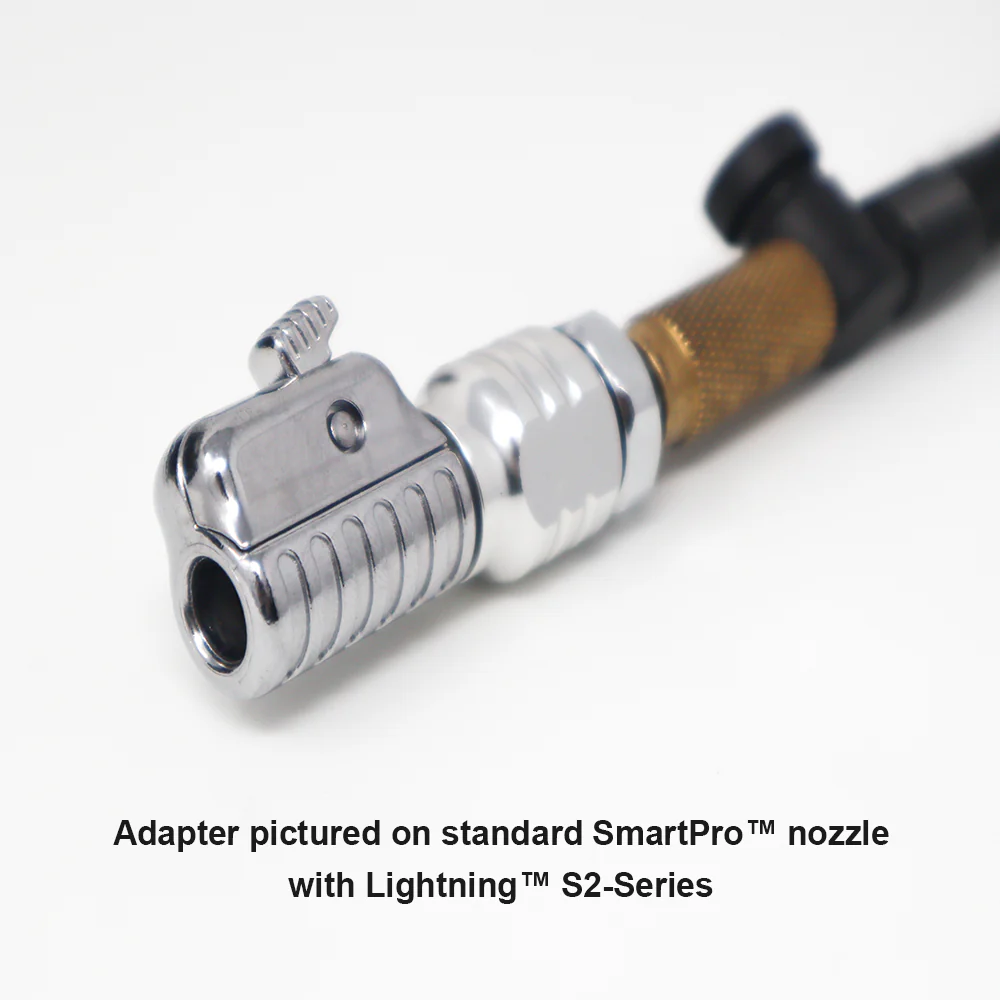 Lightning™ Air Inflator Adapter for Portable Tire Inflators (Schrader Valve 8V1 to 1/4 inch M-NPT) - Image 7