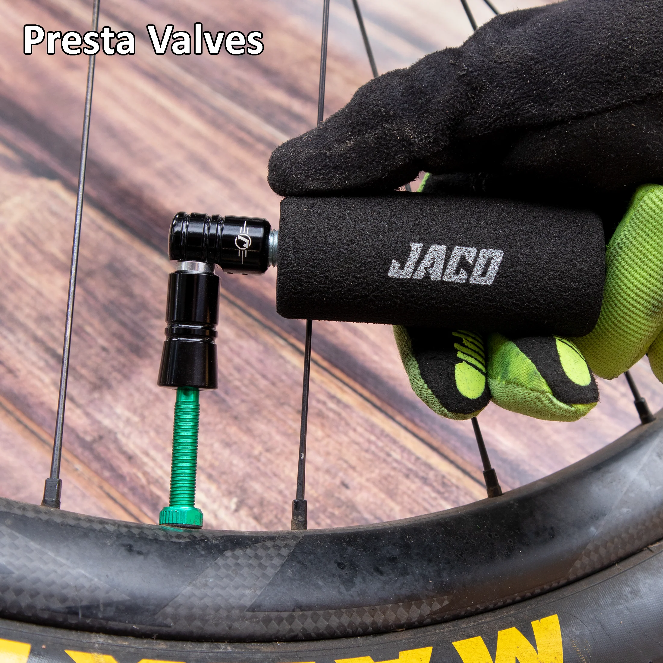 Lightning™ CO2 Inflator for Bike Tires (Presta + Schrader) (CO2 Cartridge Not Included) - Image 5