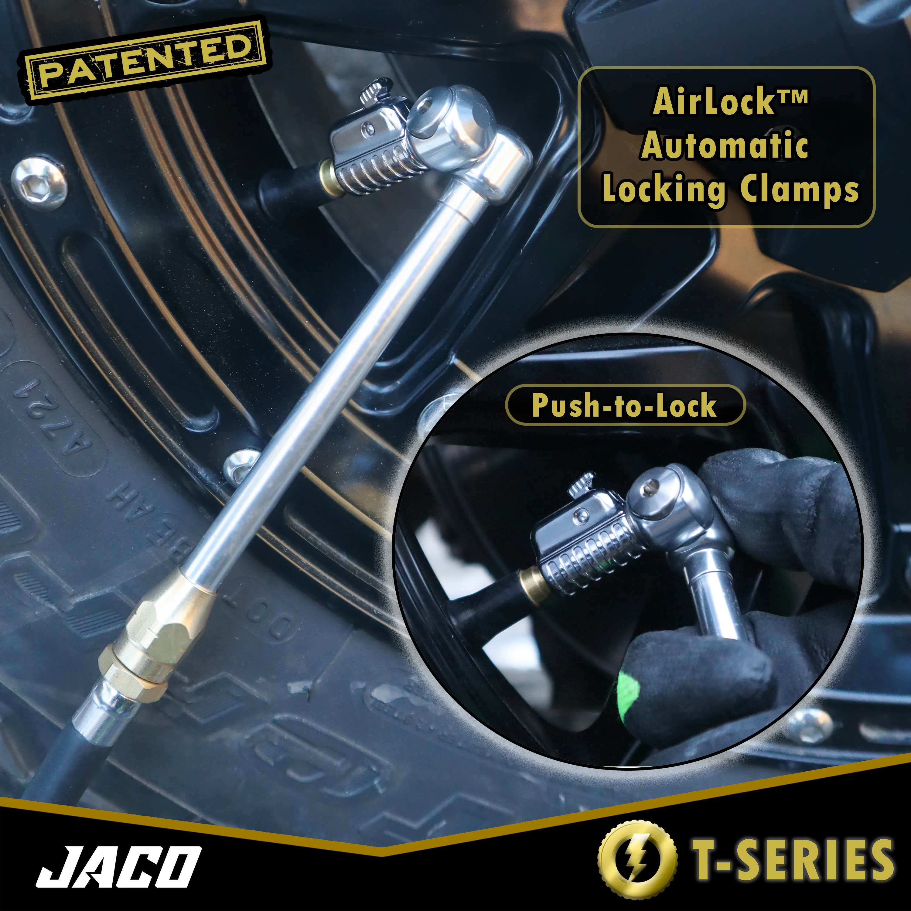 Lightning™ T-Series Tire Air Chuck | Open Flow, 1/4" F-NPT - Image 6