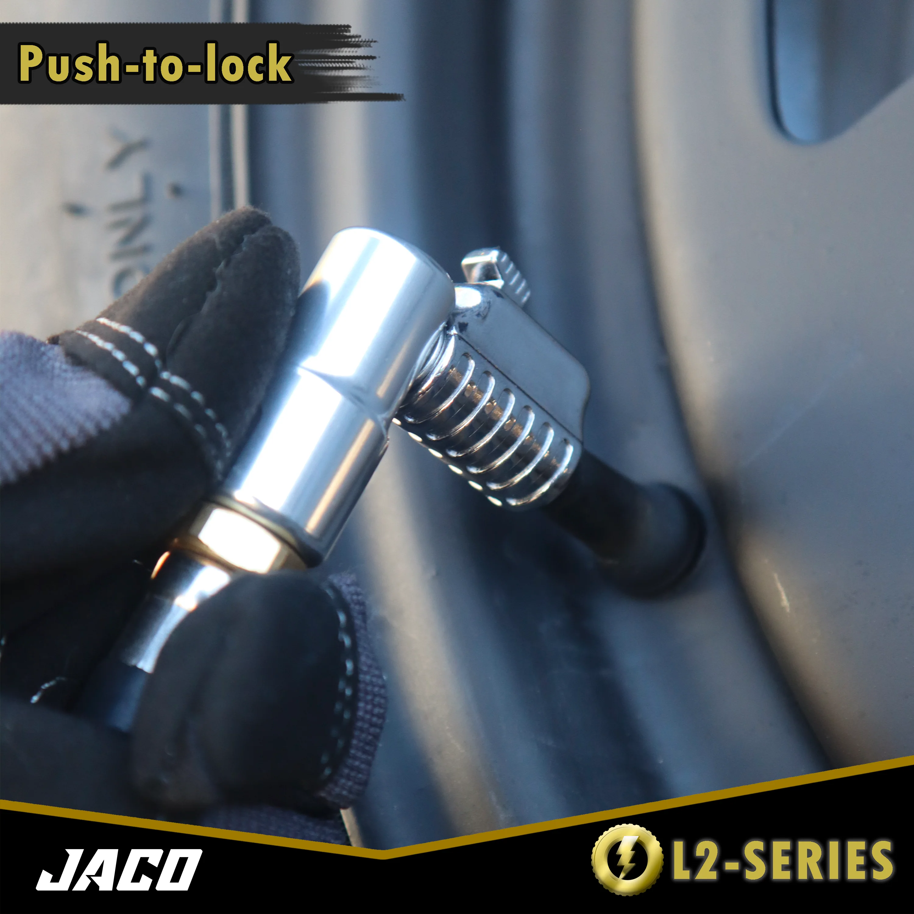 Lightning™ L2 Quick-Connect Tire Air Chuck - 1/4" F-NPT - Image 14