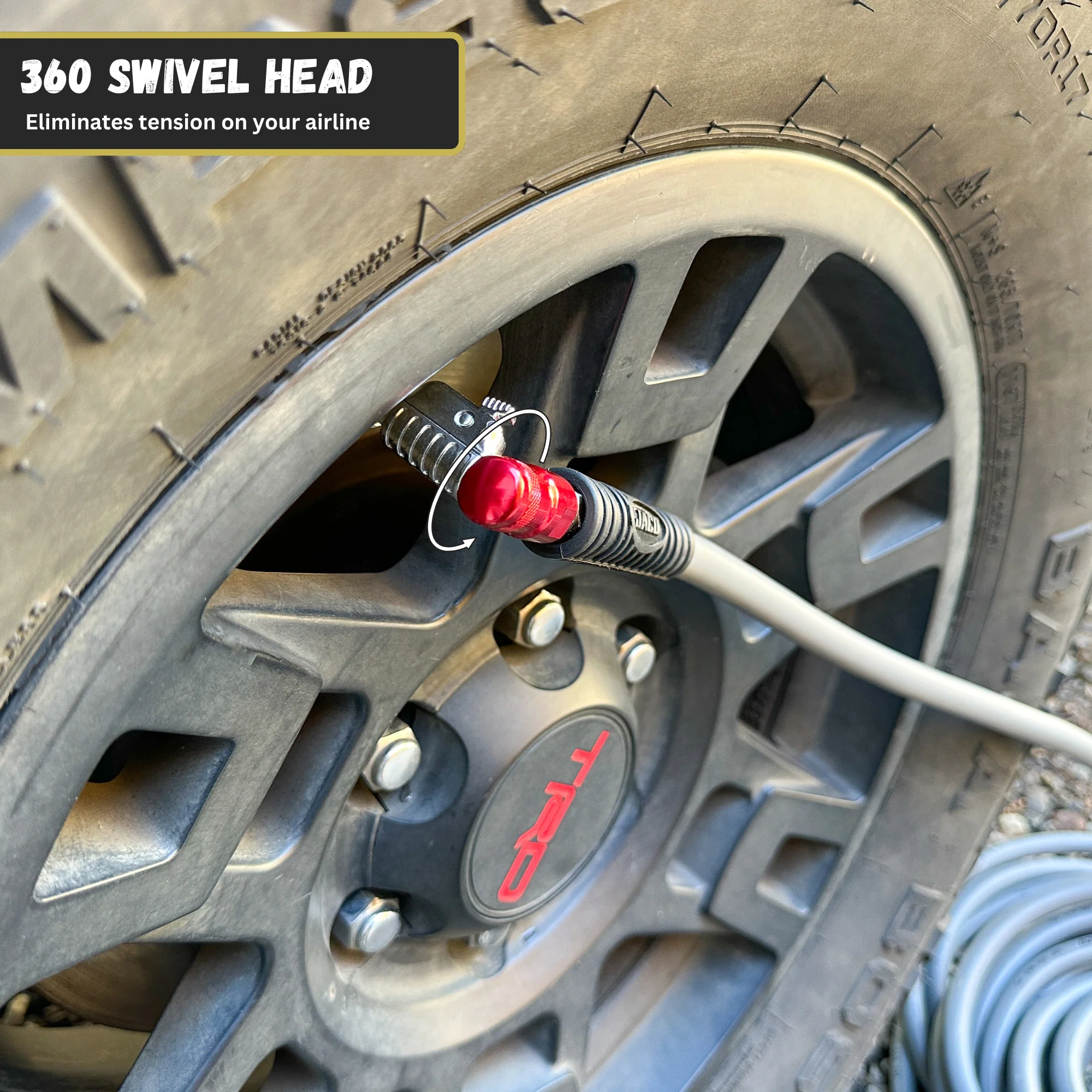 Lightning™ L2 Quick-Connect Tire Air Chuck - 1/4" F-NPT - Image 7