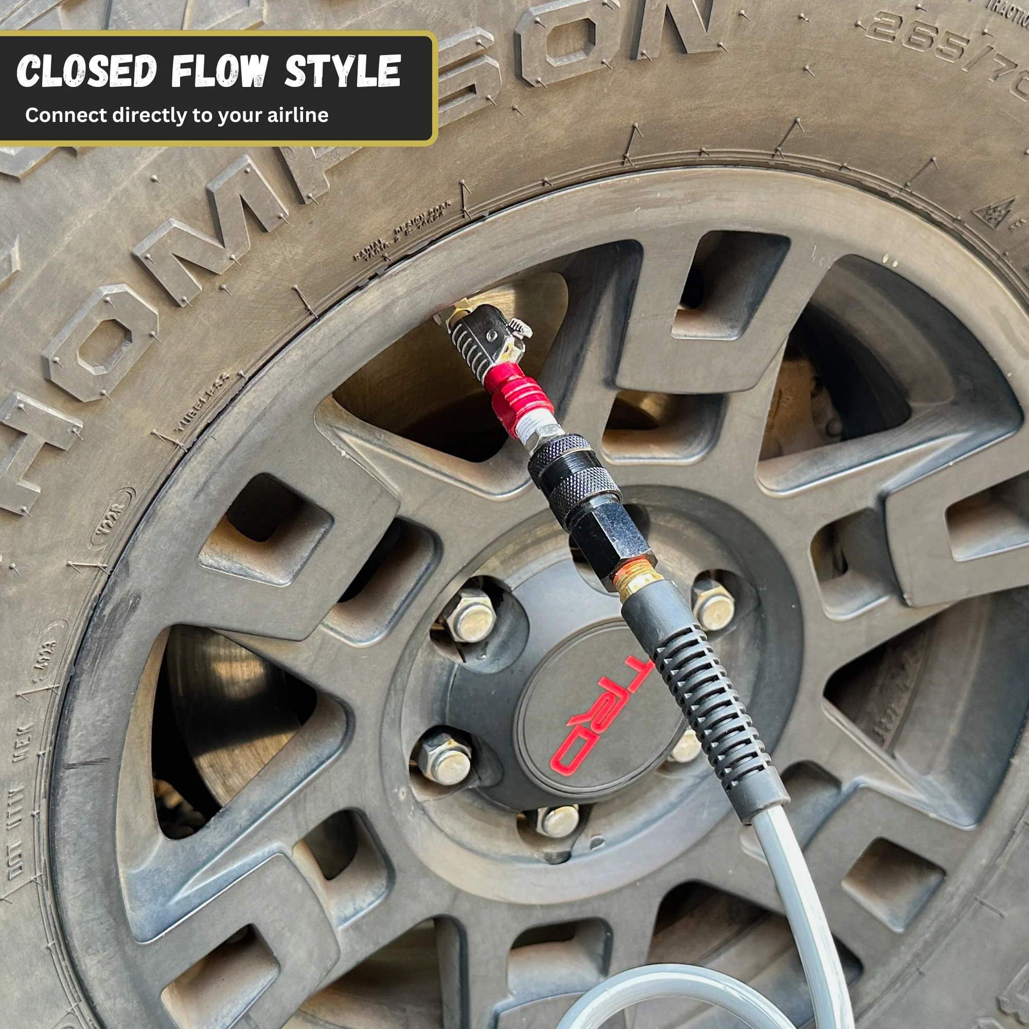 Lightning™ S2 Quick-Connect Tire Air Chuck - 1/4" F-NPT - Image 7