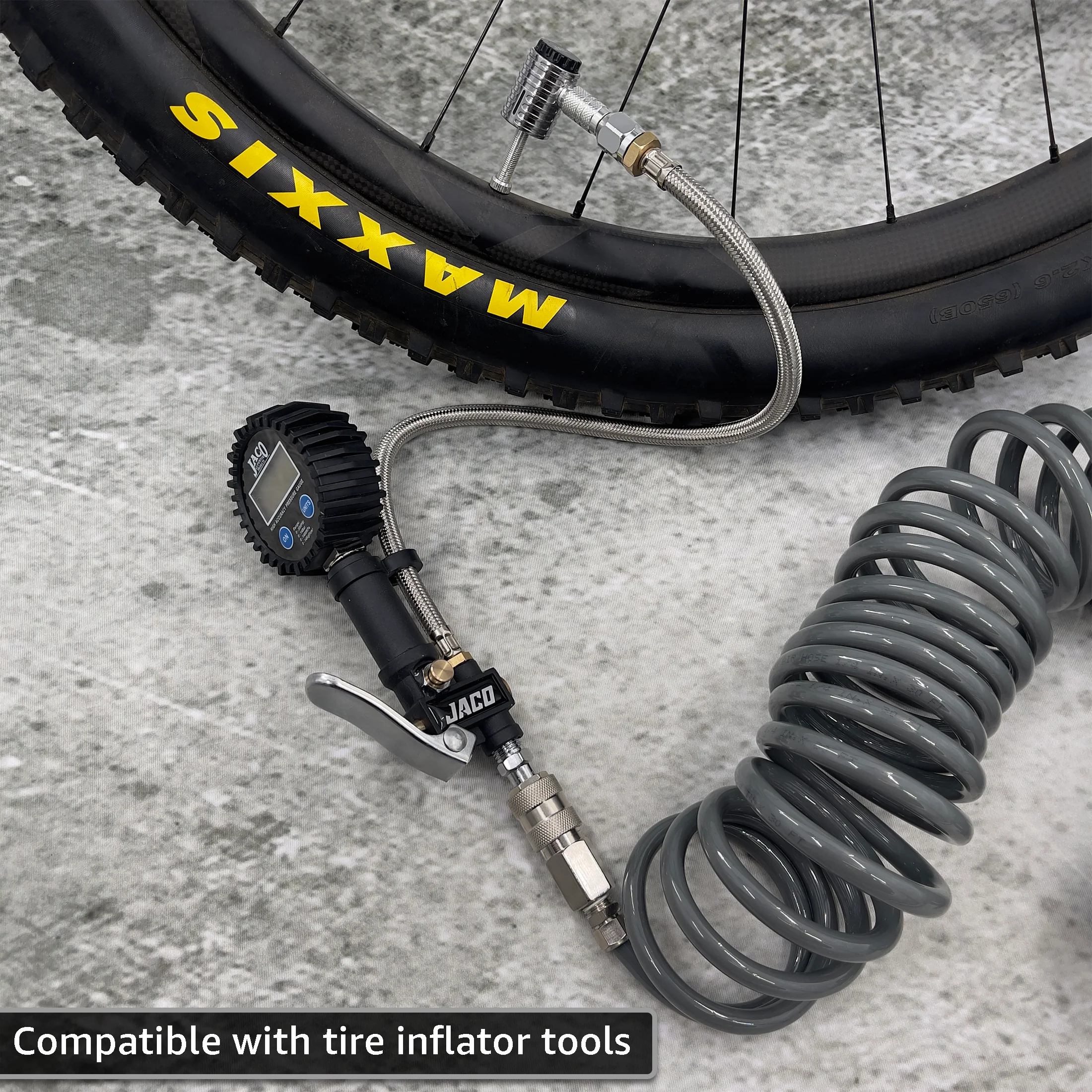 Lightning™ XP Locking Presta Air Chuck for Bike Tires - 1/4" F-NPT (Presta Valves) - Image 10