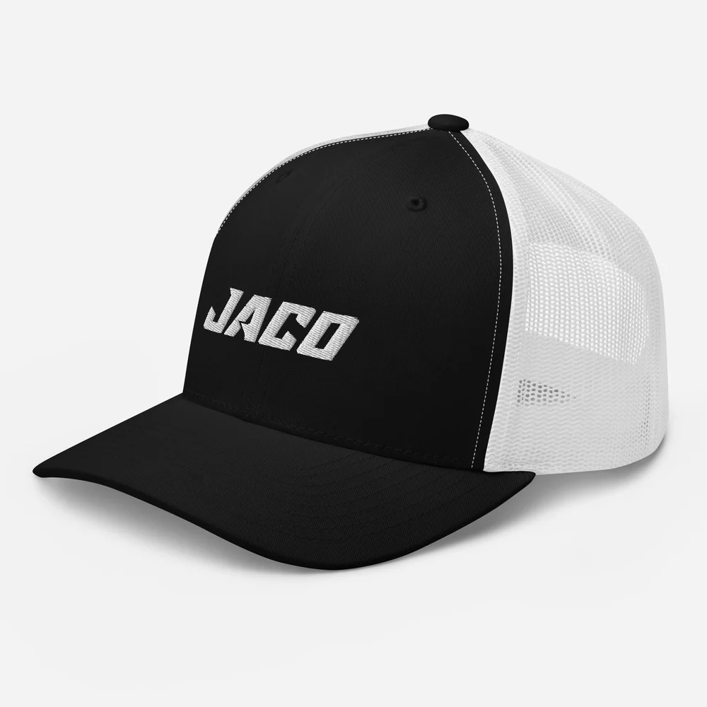Mesh Baseball Cap (White/Black) - Image 7