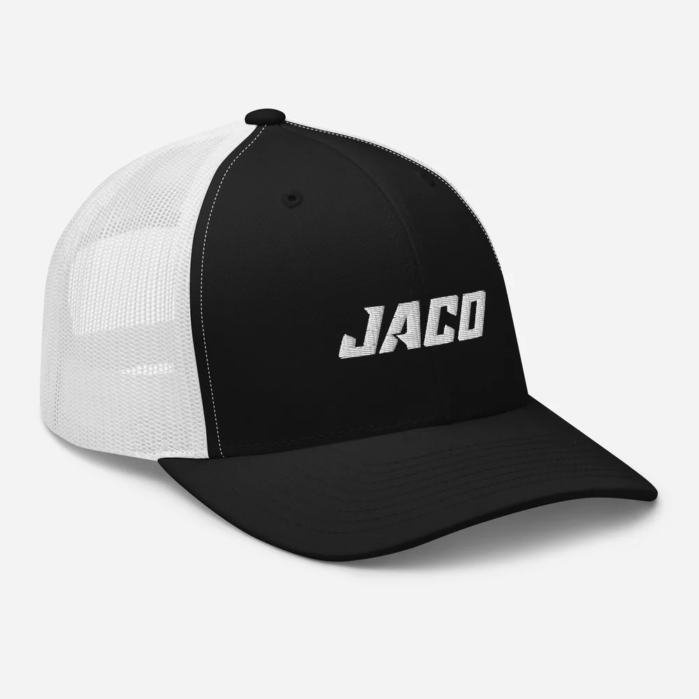 Mesh Baseball Cap (White/Black) - Image 9