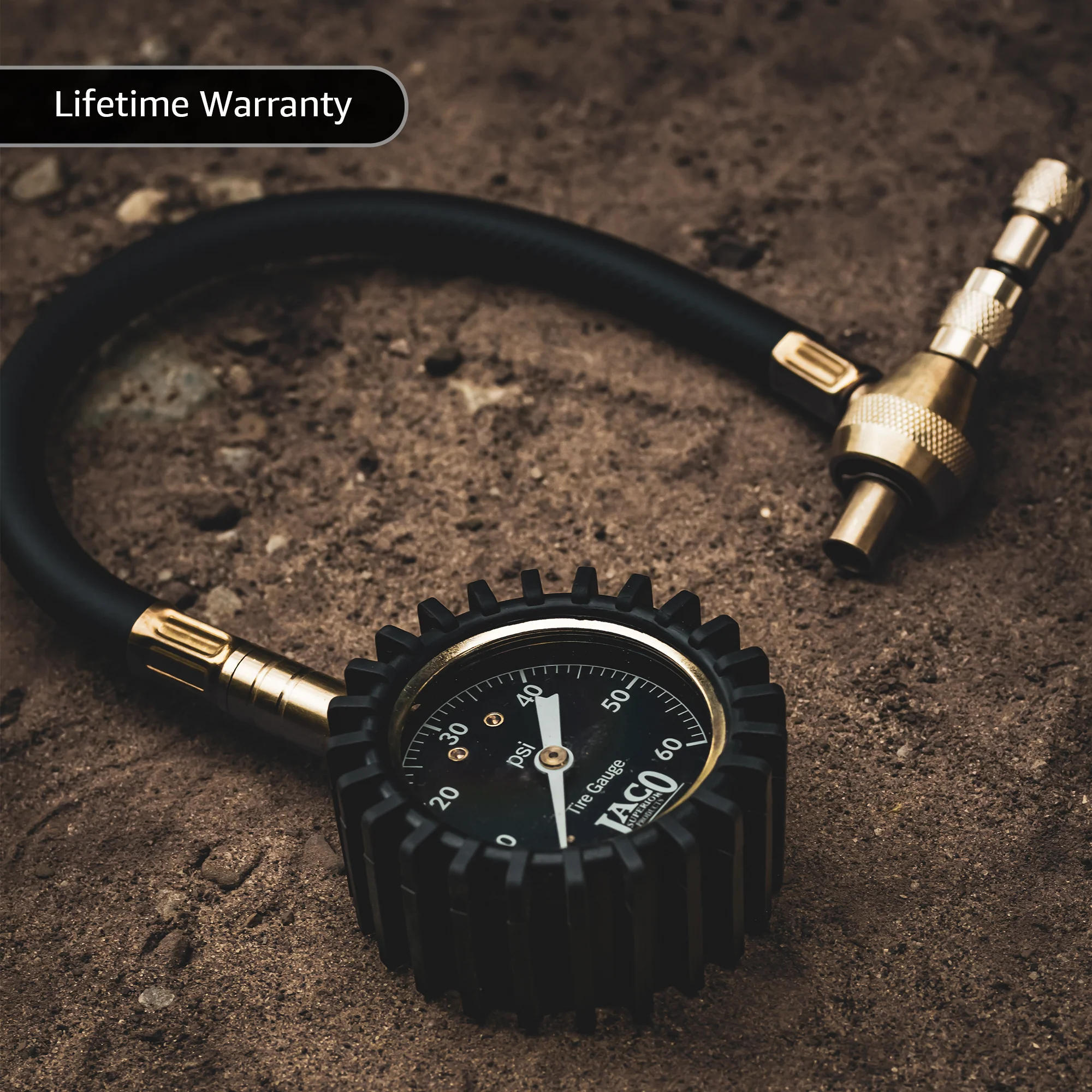 RapidFlow™ Tire Deflator Gauge (0-60 PSI) | Rapid Off-Road Air Down Kit - Image 6