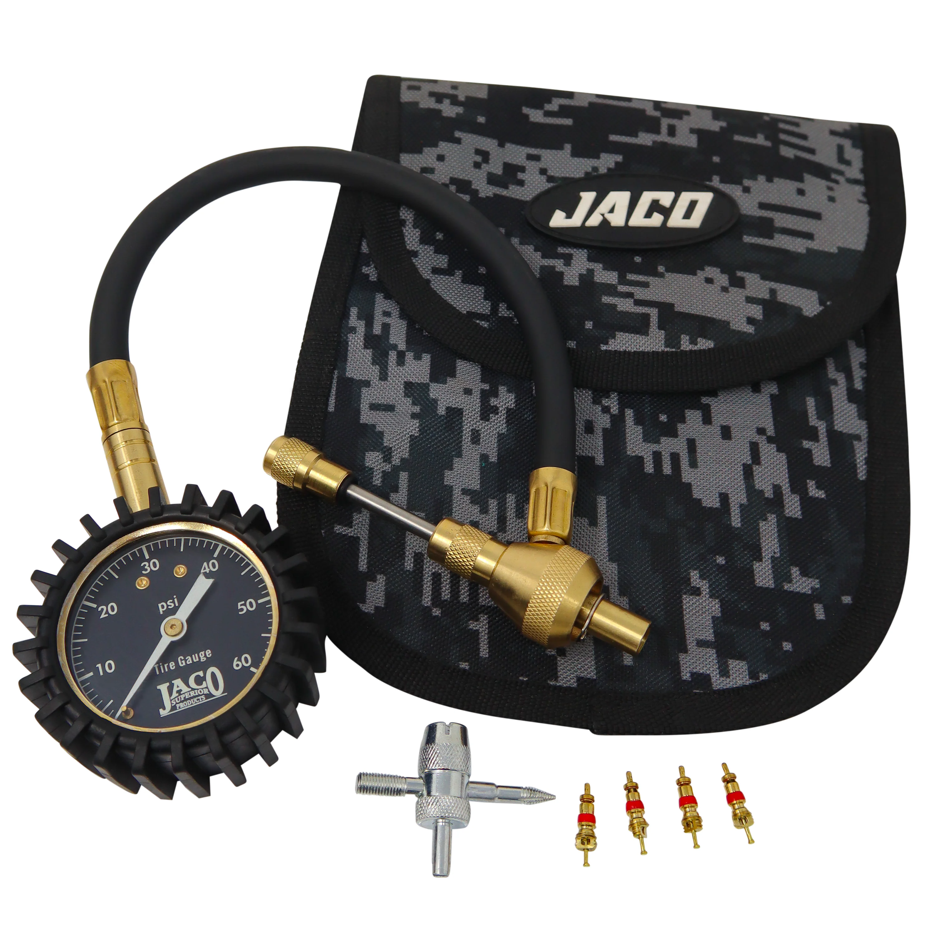 RapidFlow™ Tire Deflator Gauge (0-60 PSI) | Rapid Off-Road Air Down Kit - Image 7