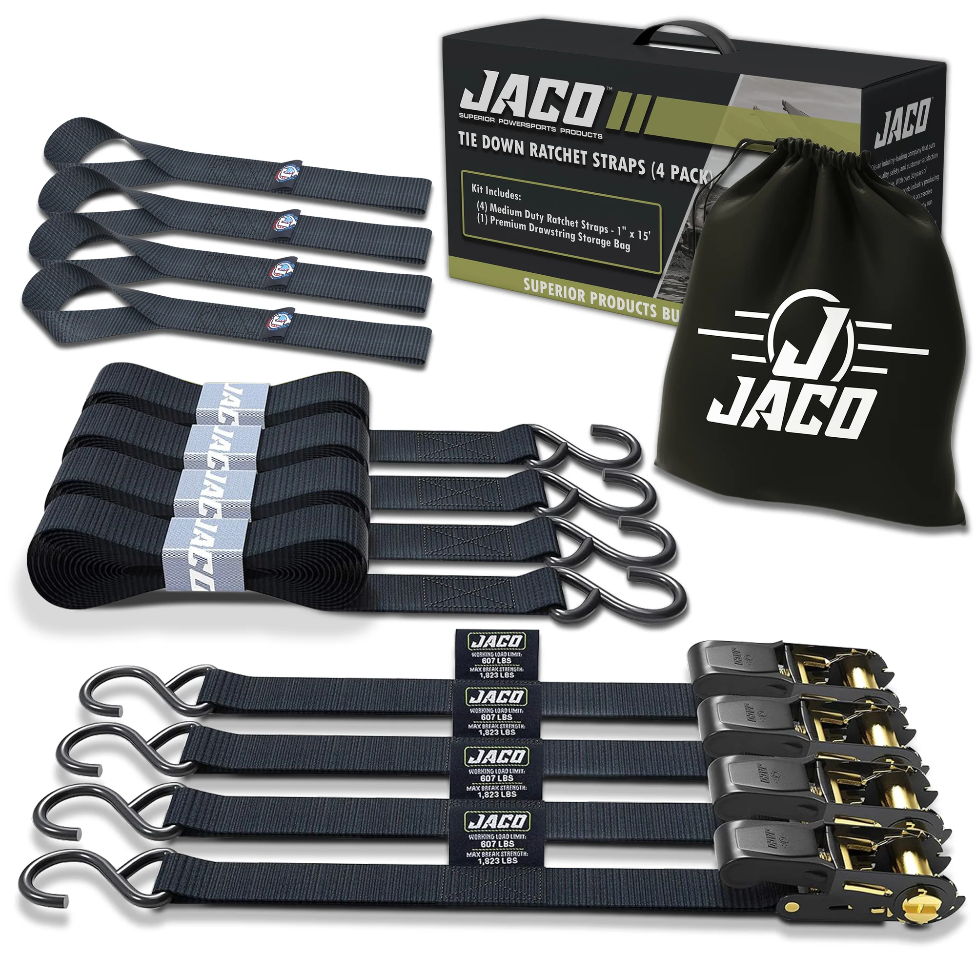 Ratchet Tie Down Straps
