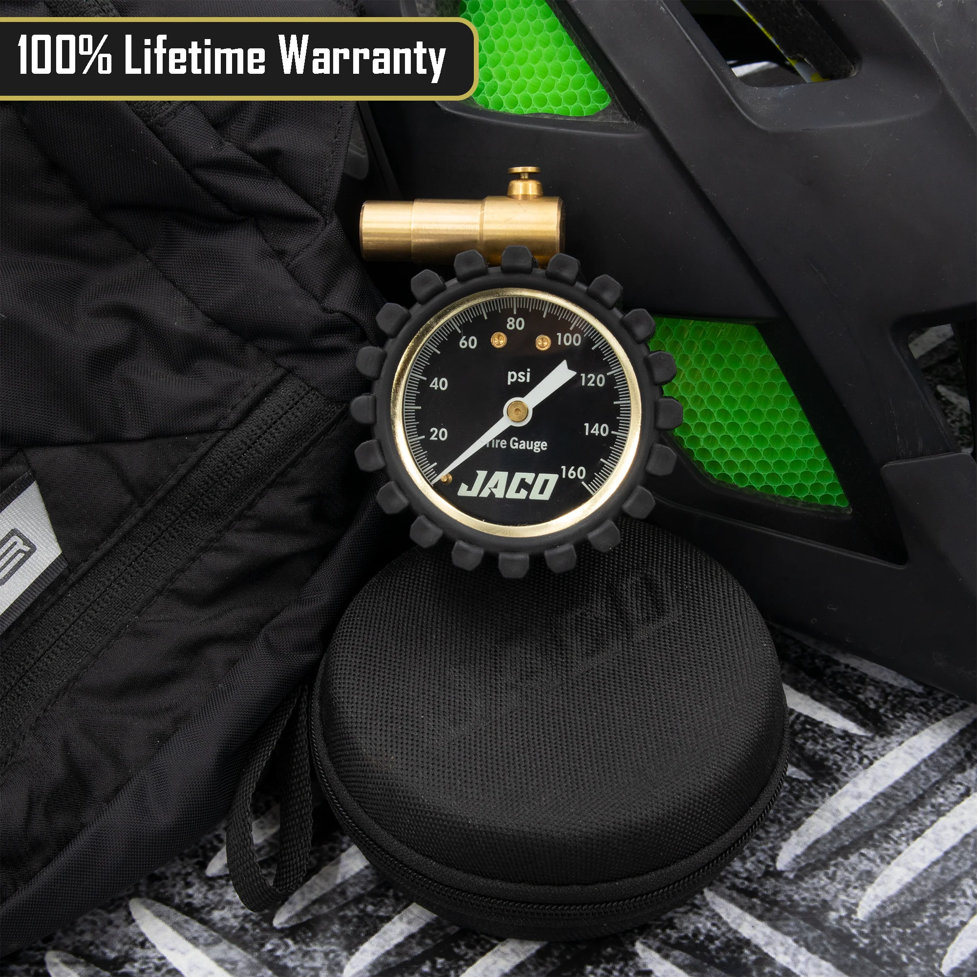 RDX-160 Presta Tire Pressure Gauge for Bikes (Max 160 PSI) | Road Bike & BMX Series - Image 7