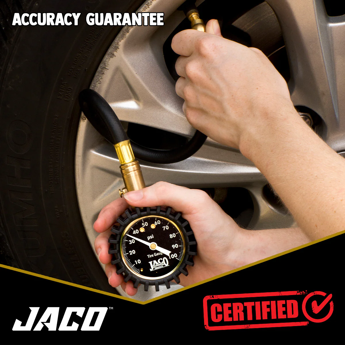 ElitePro™ Tire Pressure Gauge - 100 PSI - Image 3