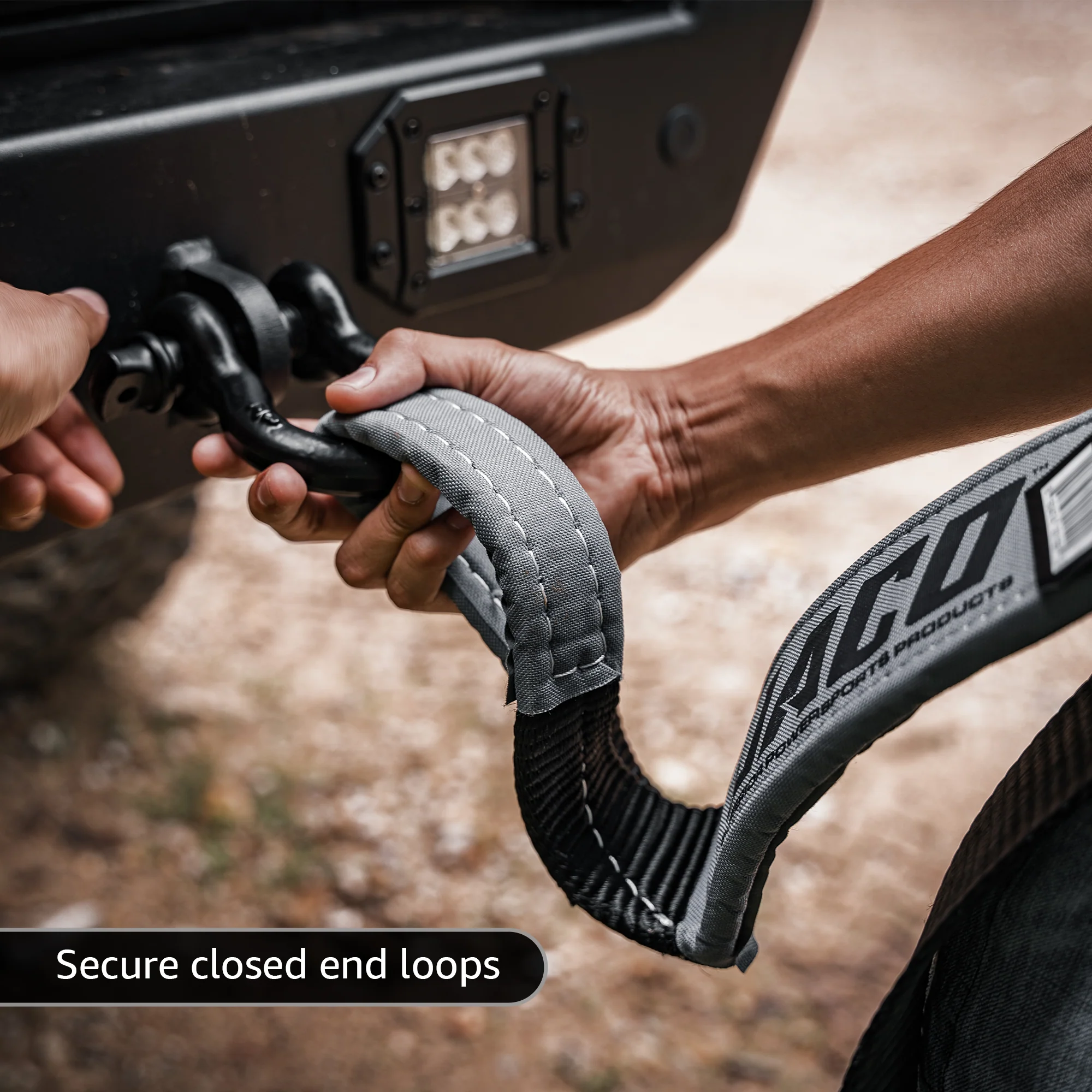 TowPro™ Recovery Tow Strap | Off Road 4x4 Towing Rope (31,542 lbs) - Image 4