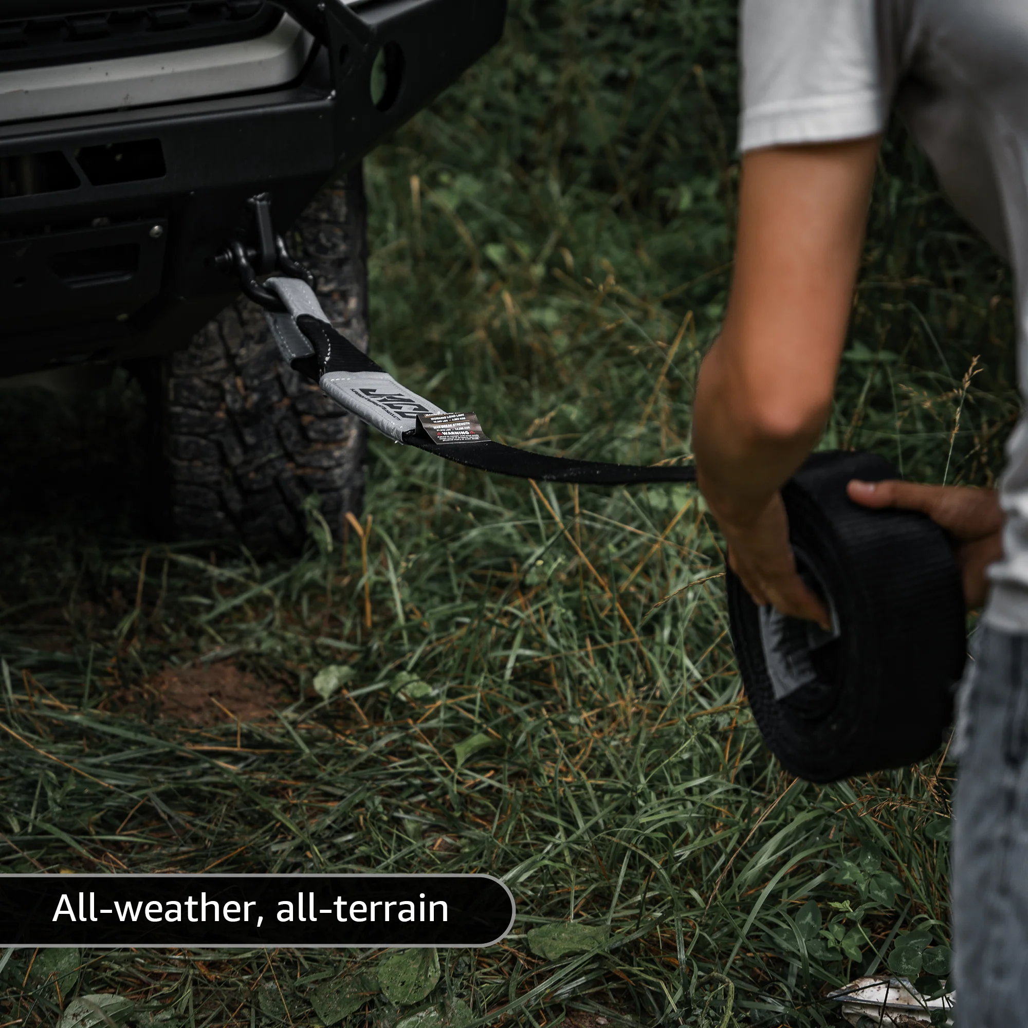 TowPro™ Recovery Tow Strap | Off Road 4x4 Towing Rope (31,542 lbs) - Image 5
