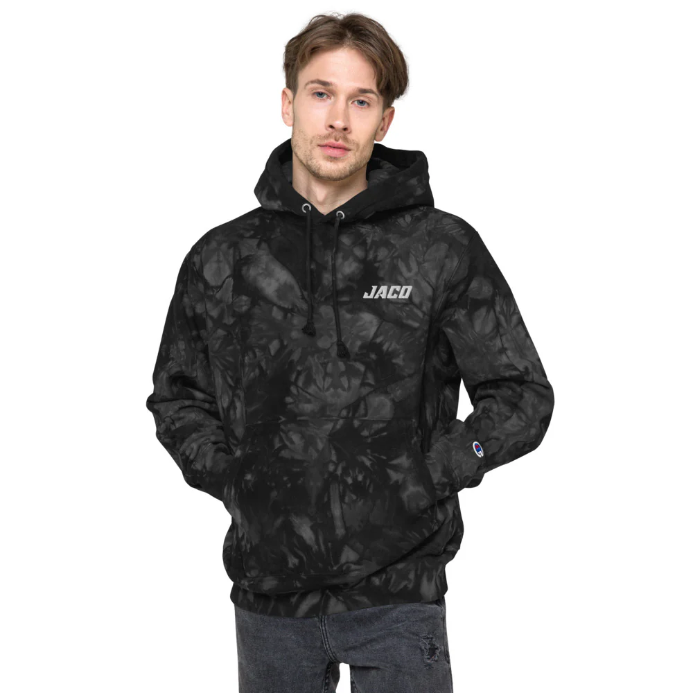 Unisex Champion tie-dye hoodie - Image 3