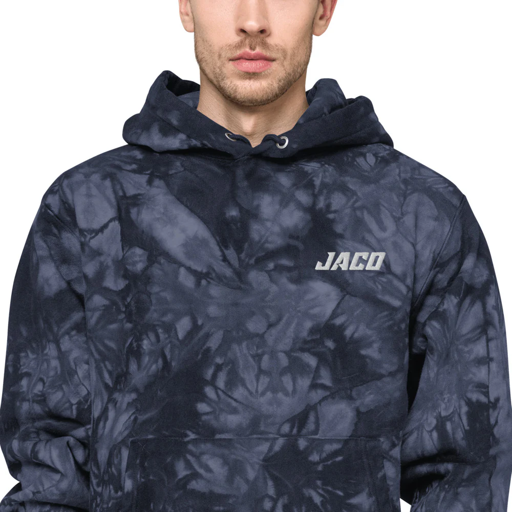 Unisex Champion tie-dye hoodie - Image 6
