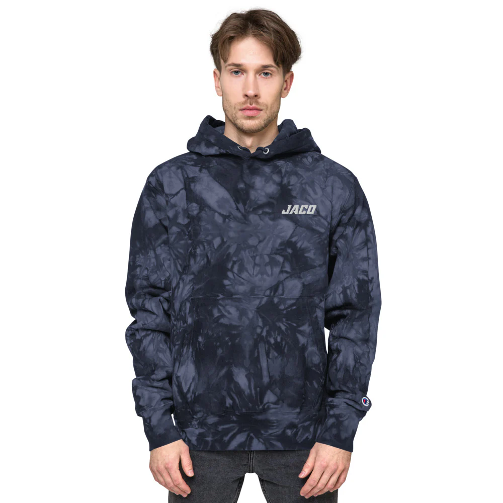 Unisex Champion tie-dye hoodie - Image 7