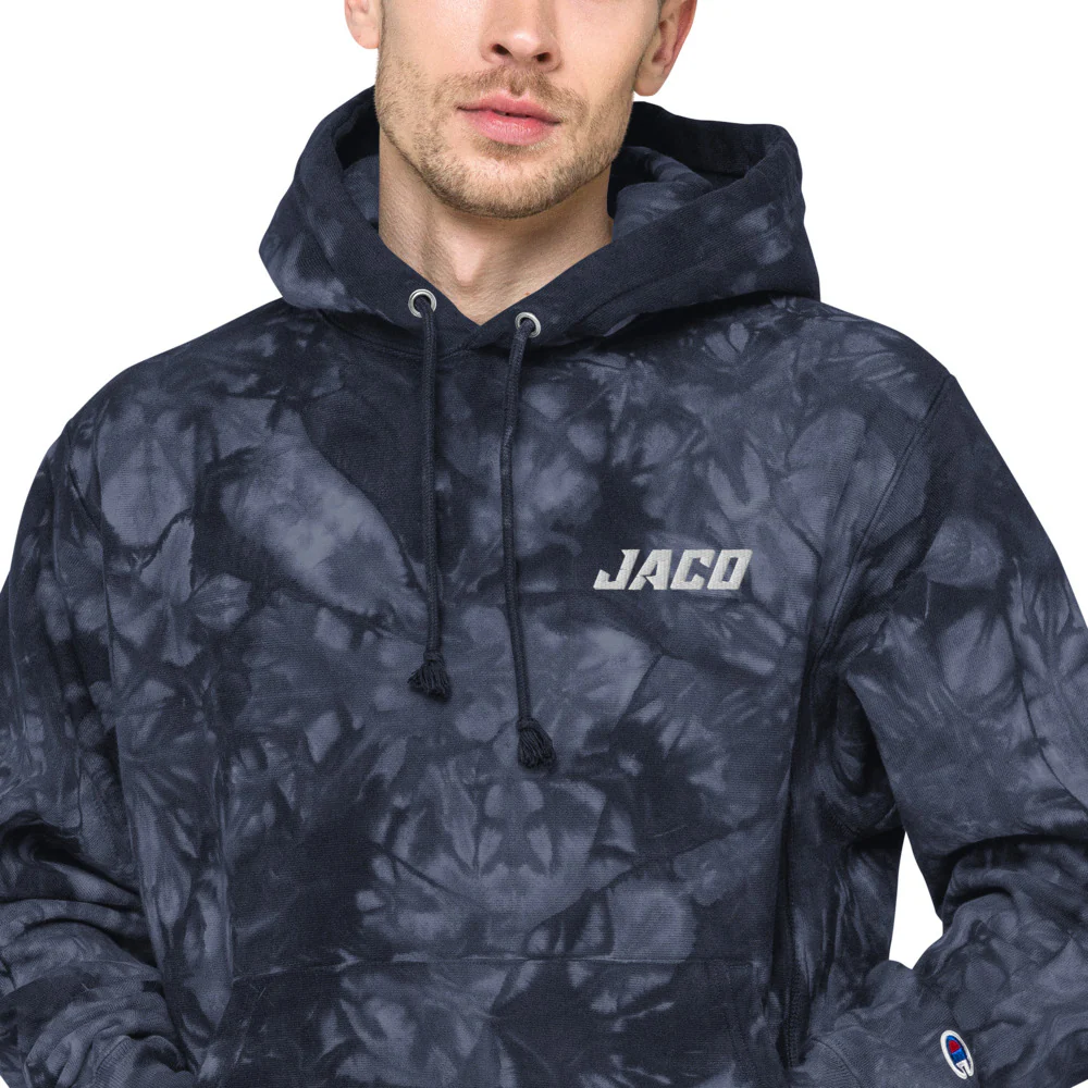 Unisex Champion tie-dye hoodie - Image 9