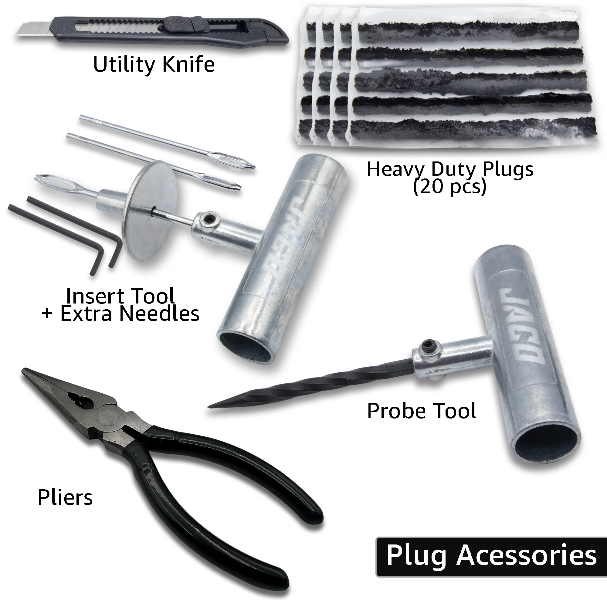 TRX-50 Heavy Duty Tire Repair Kit (50 pcs) - Image 4