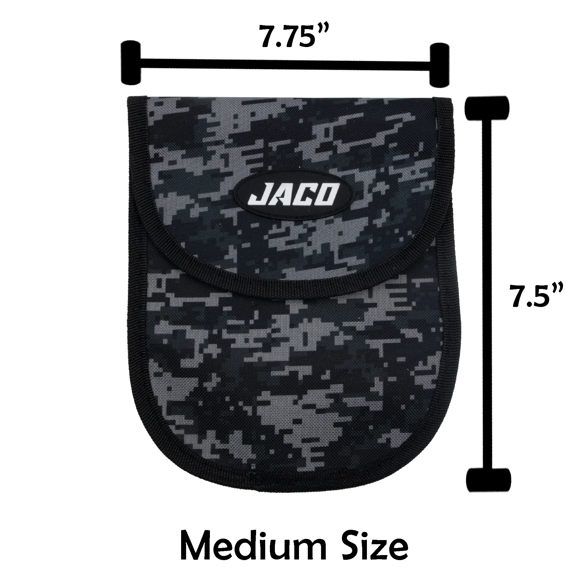 Tire Gauge Storage Pouch | Utility Tool Pouch (Digital Camo) - Image 4