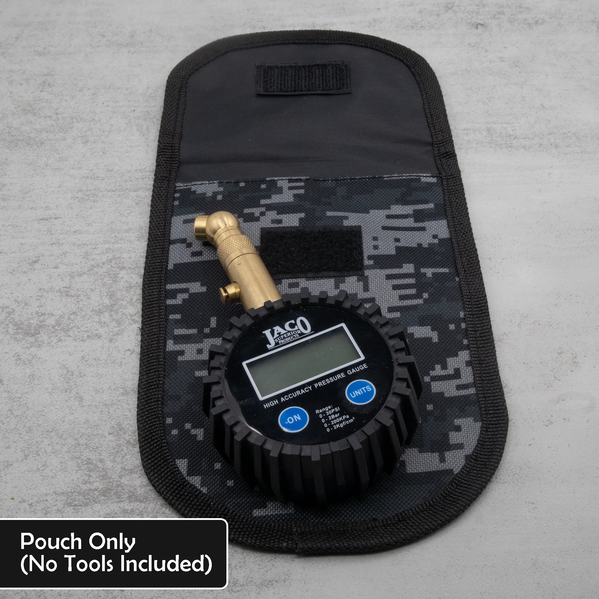 Tire Gauge Storage Pouch | Utility Tool Pouch (Digital Camo) - Image 9