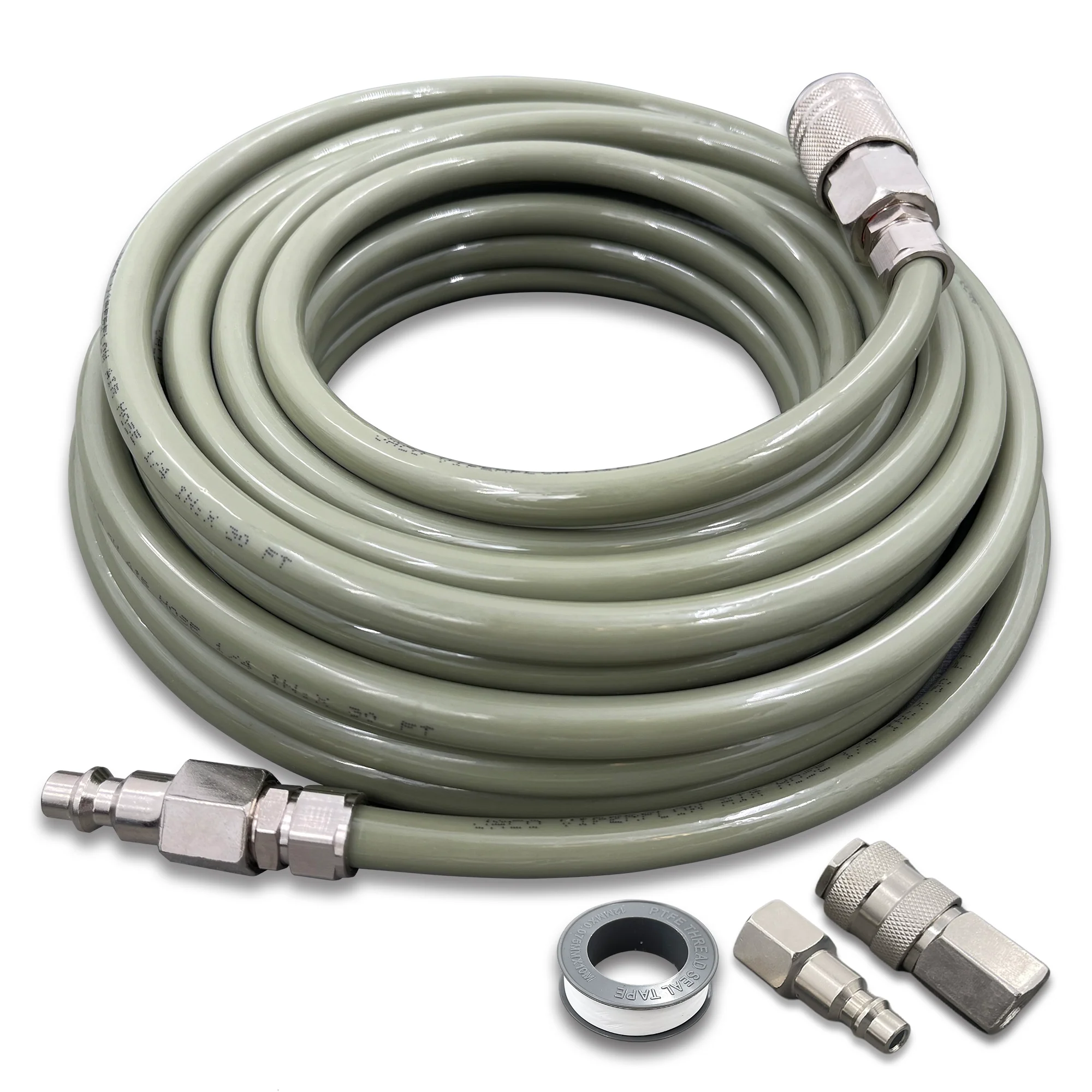 ViperFlow Poly Air Hose Kit - 1/4" x 30 ft. - Image 8