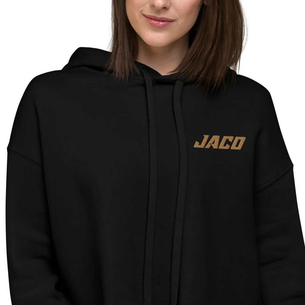 Women's Crop Hoodie Sweatshirt - Image 3