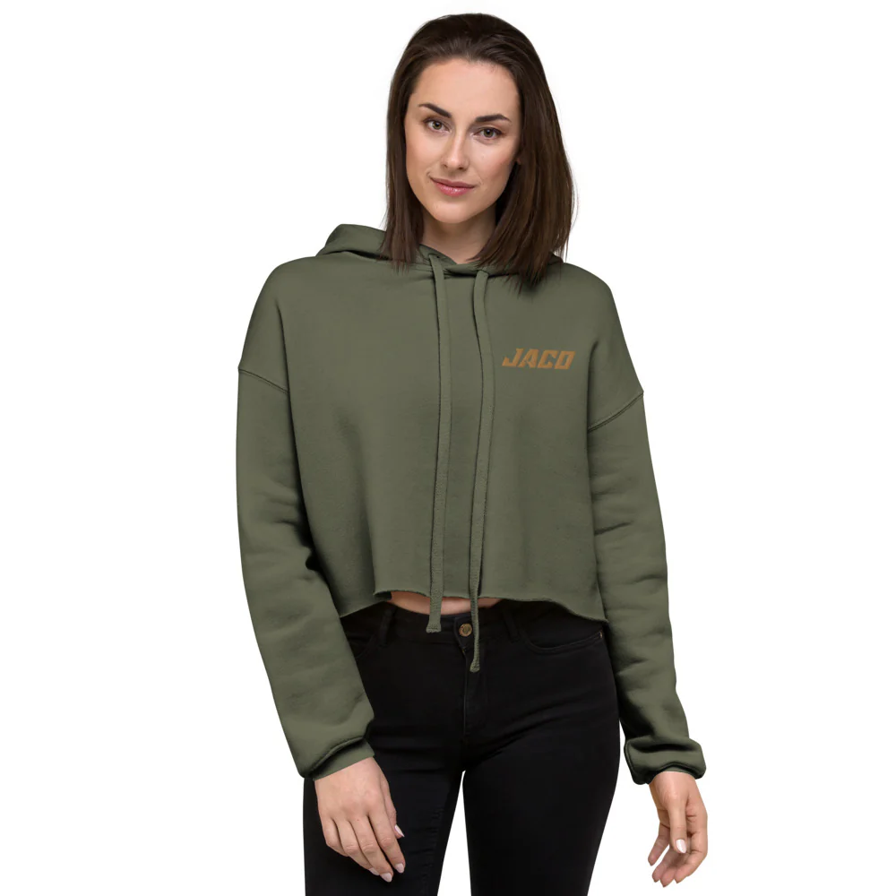 Women's Crop Hoodie Sweatshirt - Image 4
