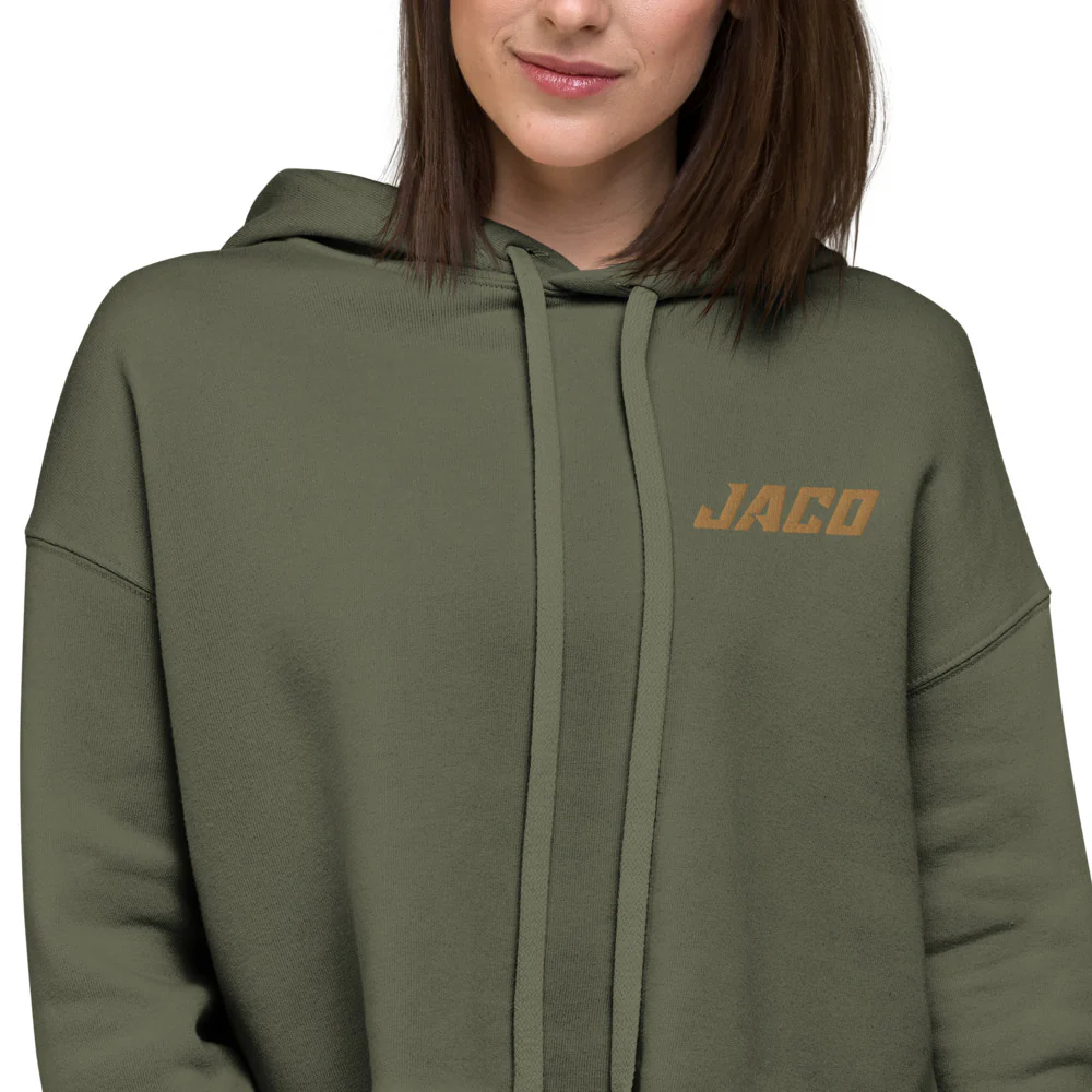 Women's Crop Hoodie Sweatshirt - Image 5